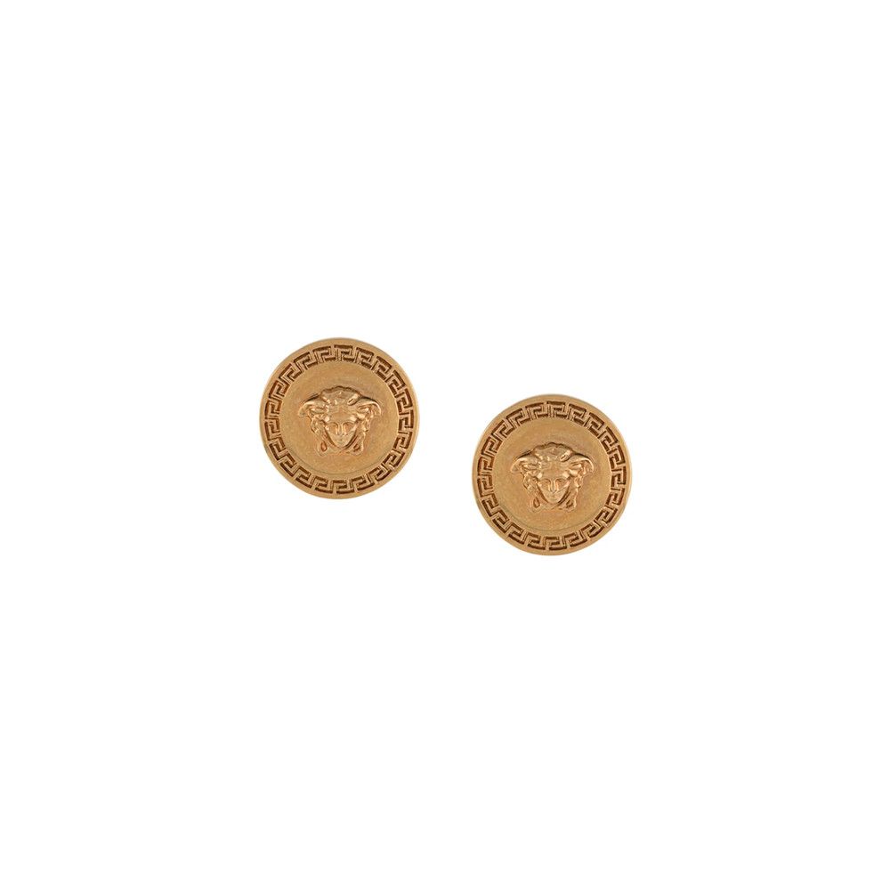 Versace Versace GOLD Earrings Size ONE SIZE - 1 Thumbnail