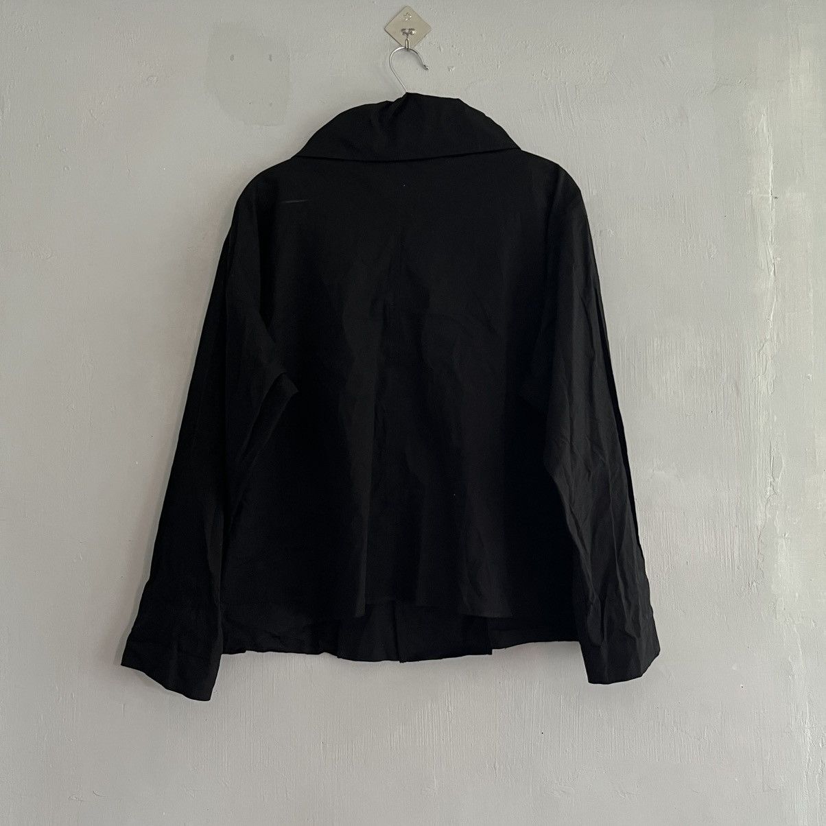 Yohji Yamamoto Y's Yohji Yamamoto Cropped Pea Coat Size S / US 4 / IT 40 - 4 Thumbnail