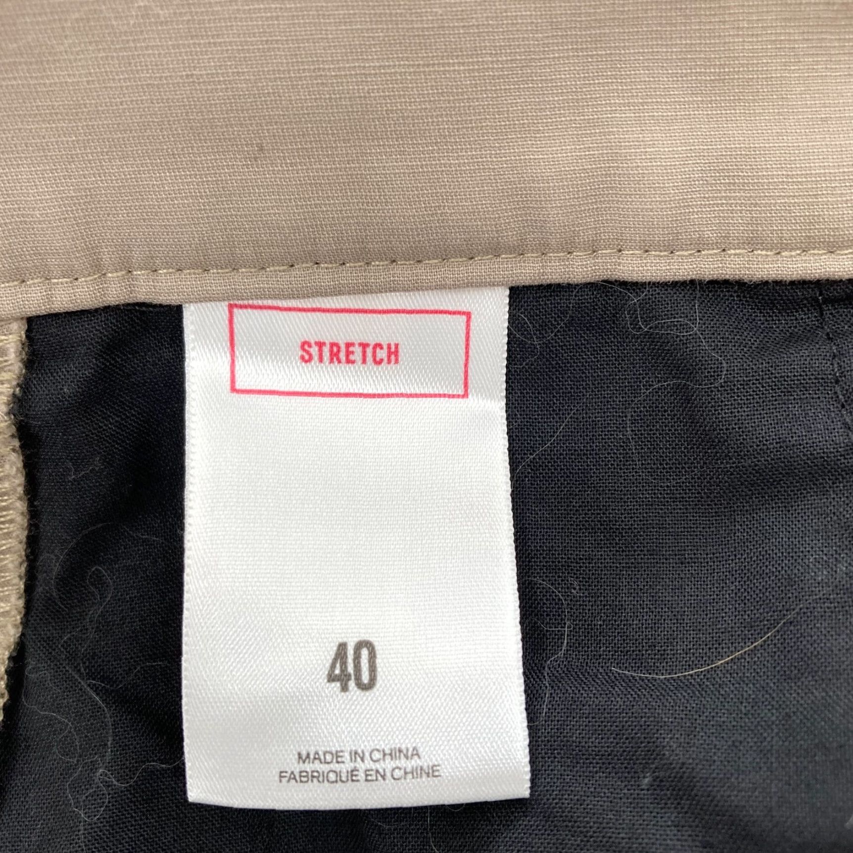 Express Express Pants Mens 40x27 Brown Slim Chino Stretch Fabric Tapered Leg Casual Pants Size US 40 / EU 56 - 6 Thumbnail