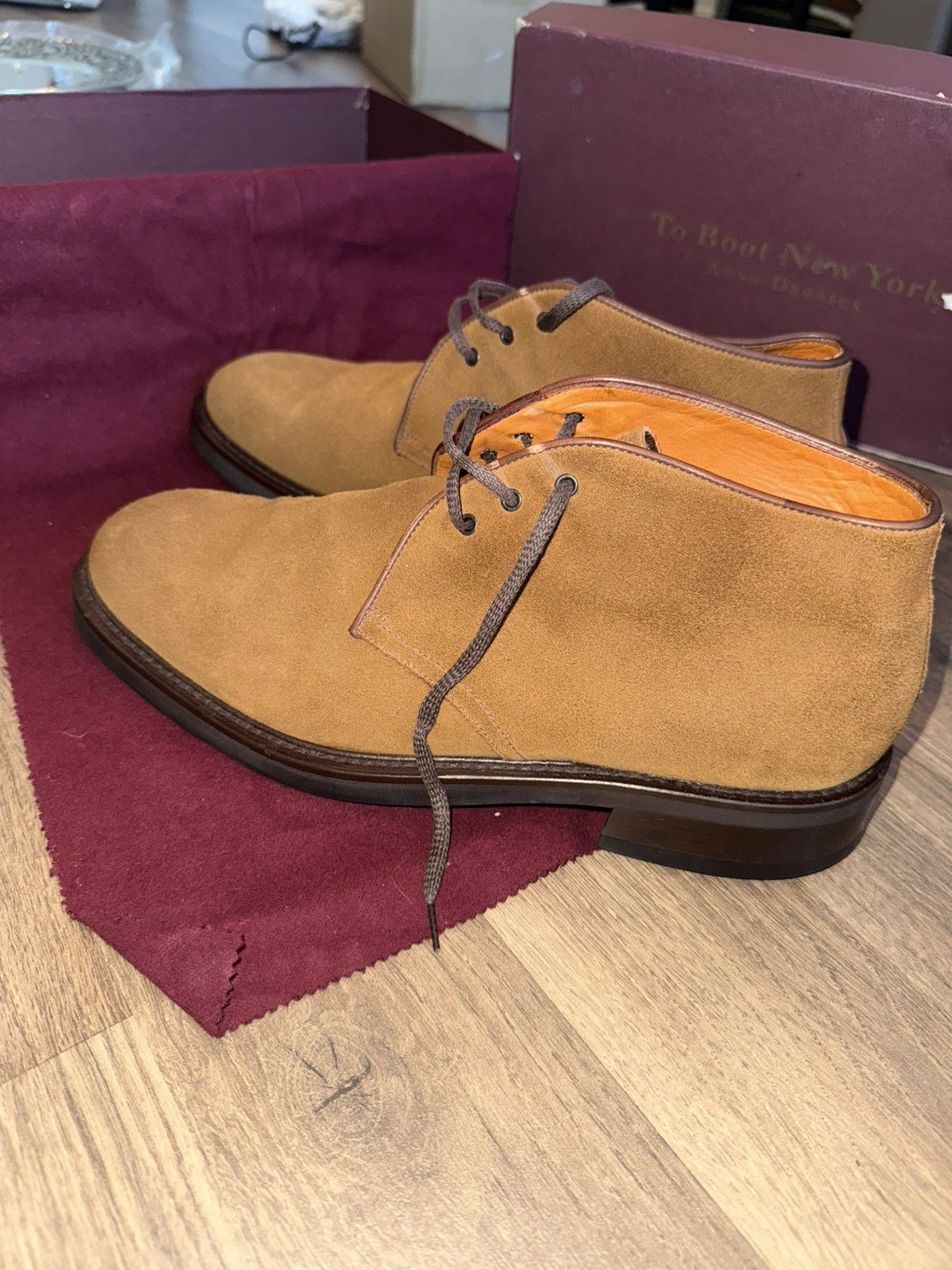 To Boot New York NEVER RELEASED To Boot New York Chukka Boots Size US 11 / EU 44 - 3 Thumbnail