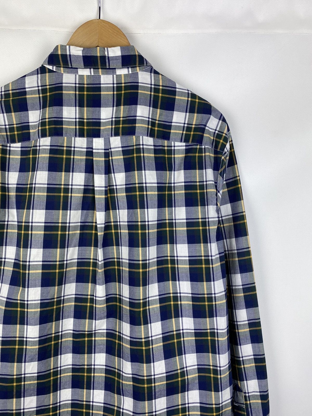 Albam Albam men’s long sleeve checked button up shirt size 3 Size US L / EU 52-54 / 3 - 19 Thumbnail