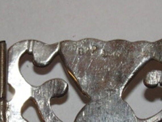 Designer Mexican Handmade Stamped Sterling Silver Belt Size ONE SIZE - 4 Thumbnail