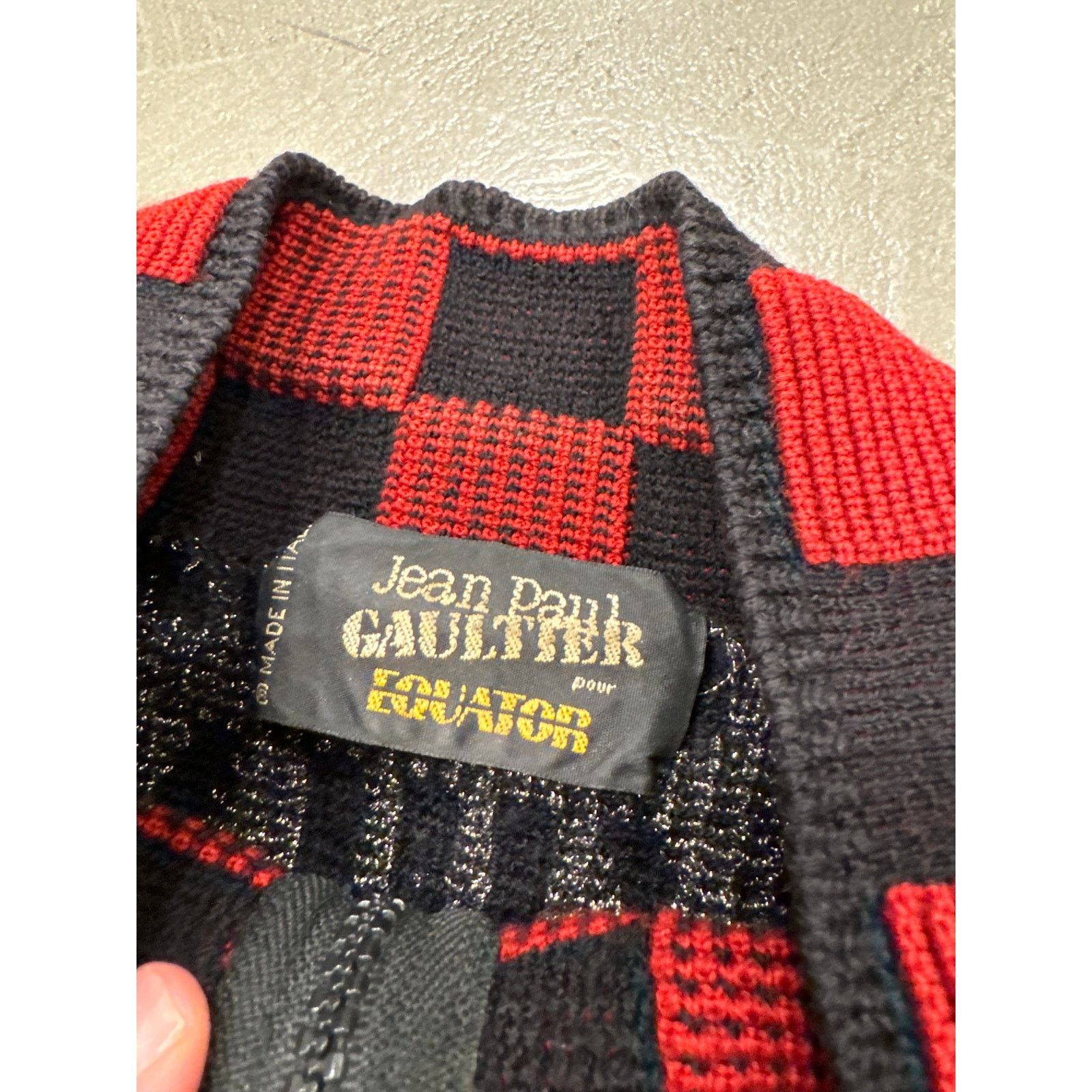 Jean Paul Gaultier A/W1986 Jean Paul Gaultier 'Russian Contructivist' cardigan Size US M / EU 48-50 / 2 - 6 Thumbnail