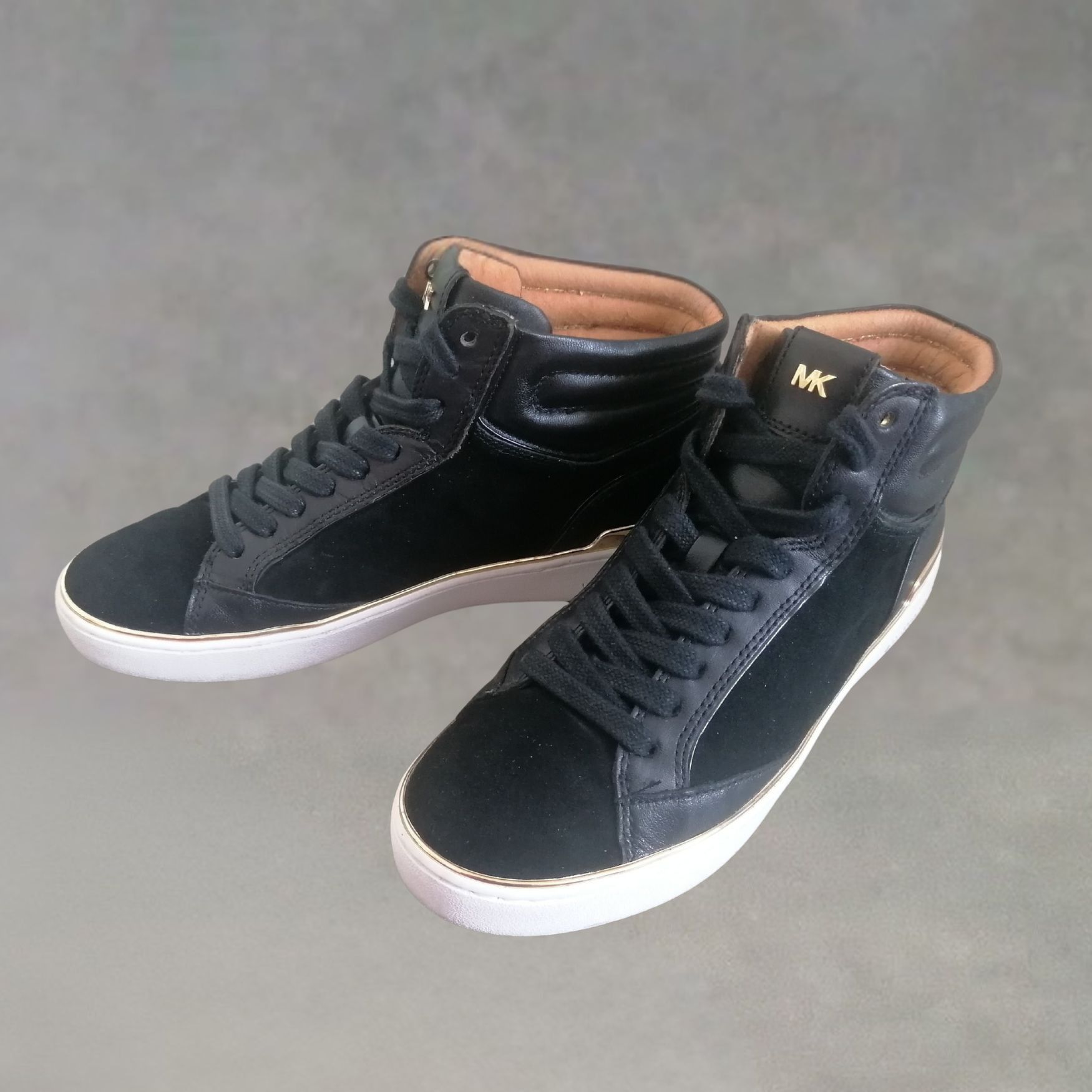 Michael Kors Michael Kors Kyle Leather & Suede high-top sneakers Size US 8 / IT 38 - 1 Thumbnail