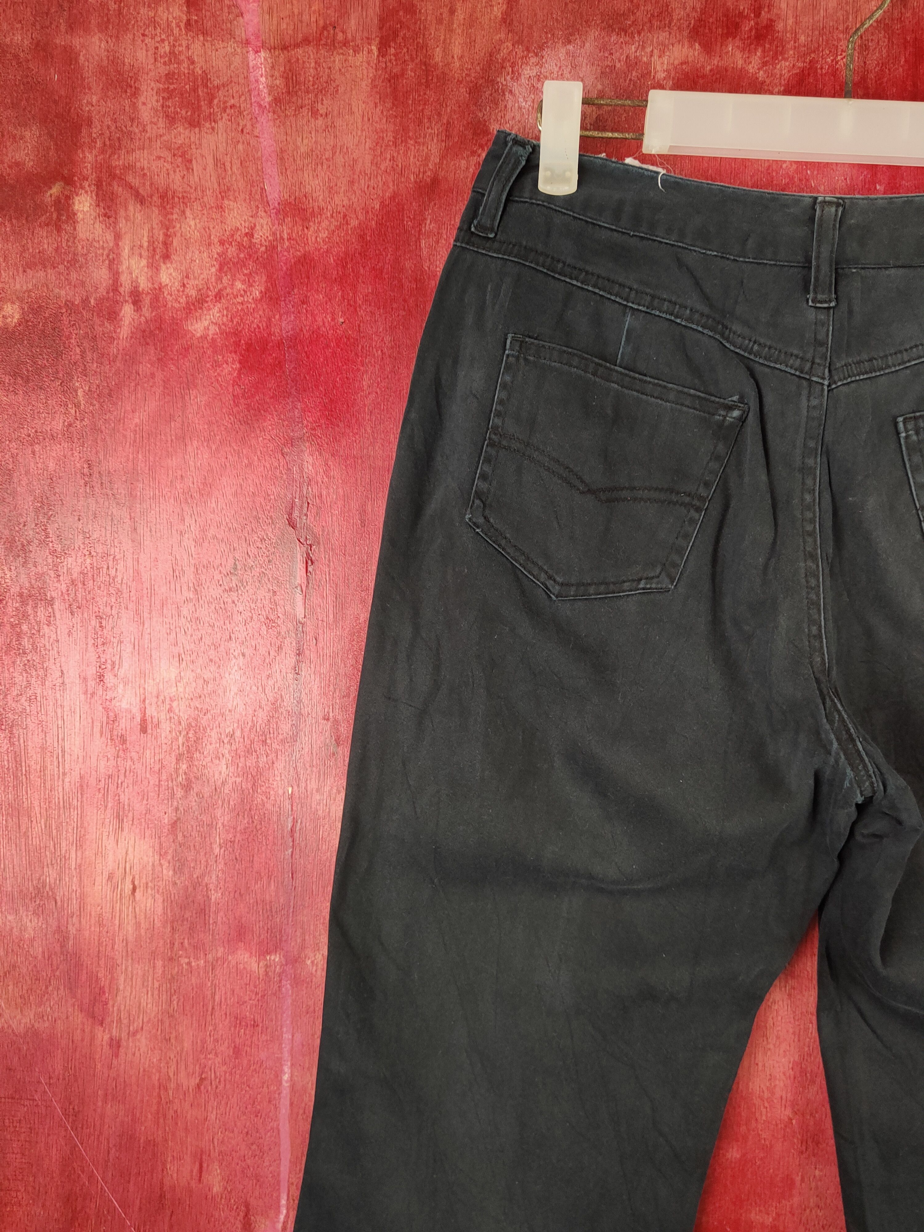 Japanese Brand Rudolph Valentino Dark Blue Multipocket Casual Pants #S1757 Size 28" / US 6 / IT 42 - 8 Thumbnail