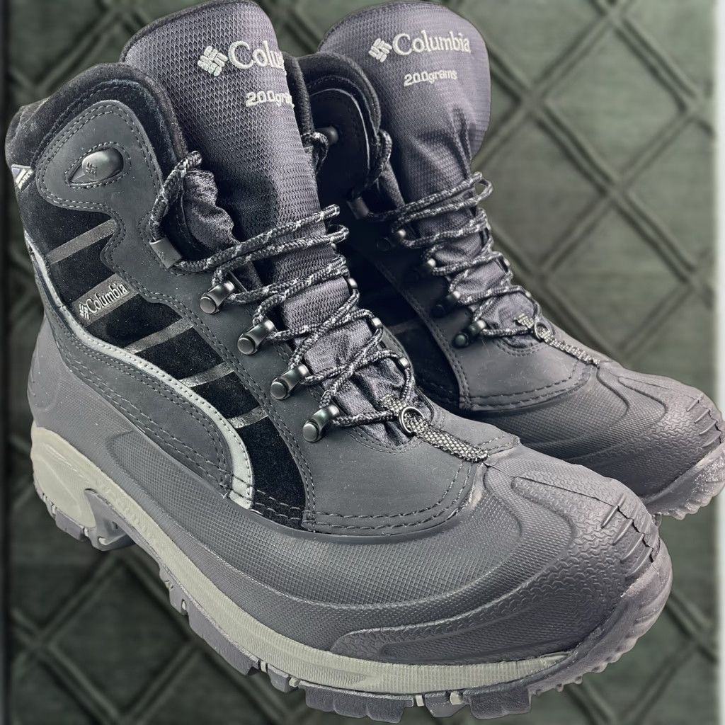 Vintage Columbia Hiking Boot Mens BM3726-010 Insulated Omni Tech200 GM Black 12 US Size US 11 / EU 44 - 1 Thumbnail