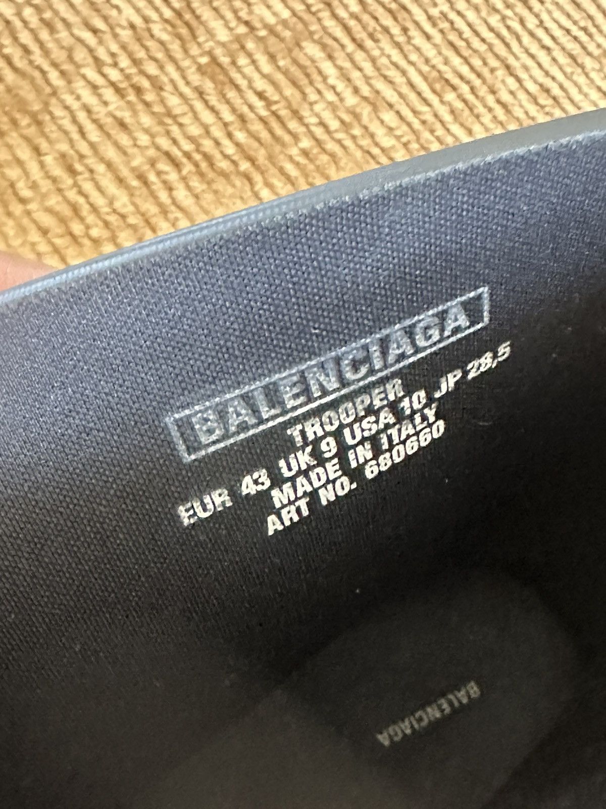 Balenciaga BALENCIAGA TROOPER BOOTS Size US 10 / EU 43 - 4 Thumbnail