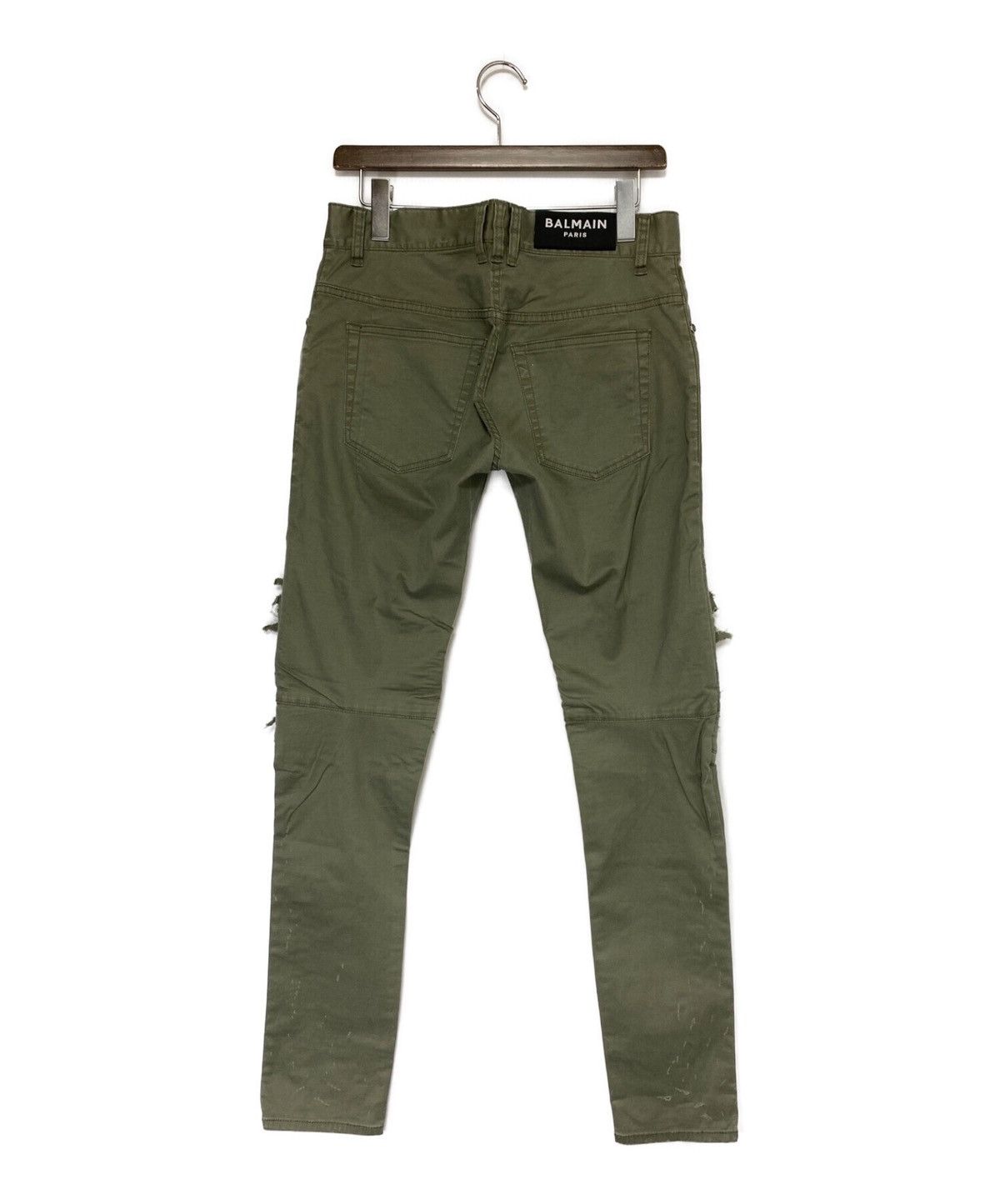 Balmain Balmain x Pierre Balmain Biker Distressed Denim Size US 34 / EU 50 - 10 Thumbnail