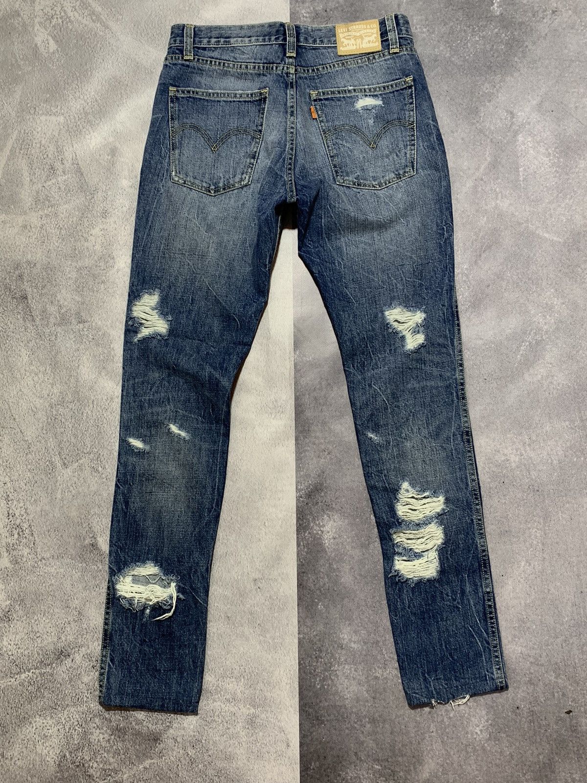 Levi's × Vintage Vintage Y2K Levi’s denim jeans distressed style size 27 Size 27" / US 4 / IT 40 - 5 Thumbnail
