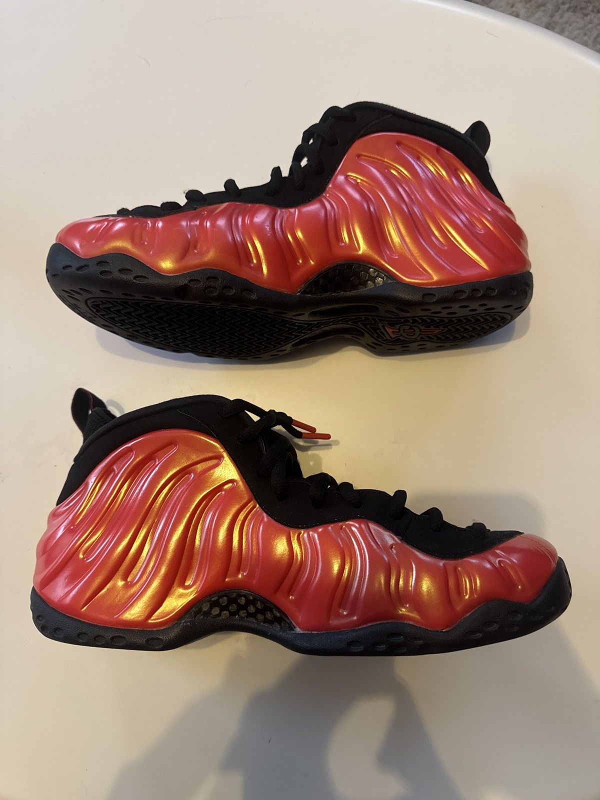 Nike Nike Air Foamposite One Habanaro Red Size US 10.5 / EU 43-44 - 2 Thumbnail