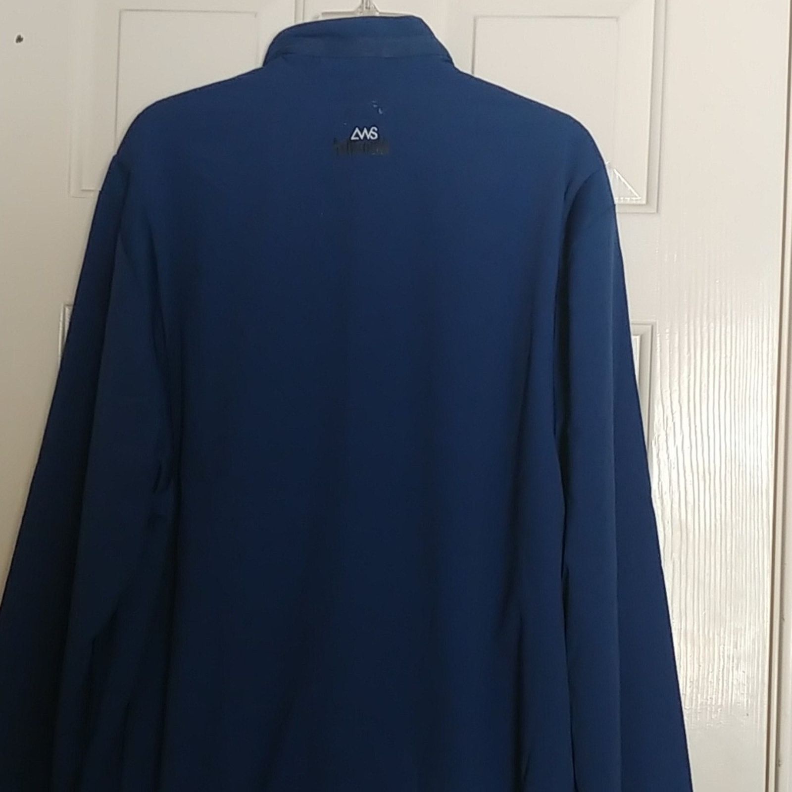 Ashworth Ashworth Lightweight Full Zip Lined Golf Jacket Large Blue Size US L / EU 52-54 / 3 - 7 Thumbnail