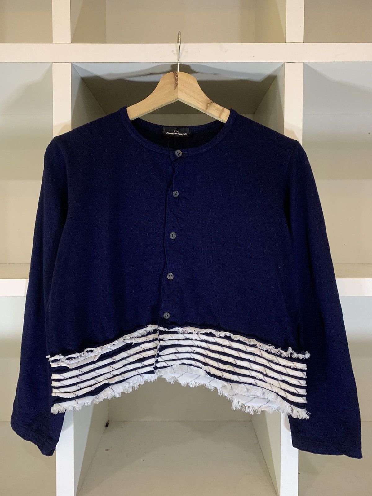 Comme des Garcons Vintage AD2000 Tricots Comme Des Garcons Button Up Shirt Size S / US 4 / IT 40 - 1 Thumbnail