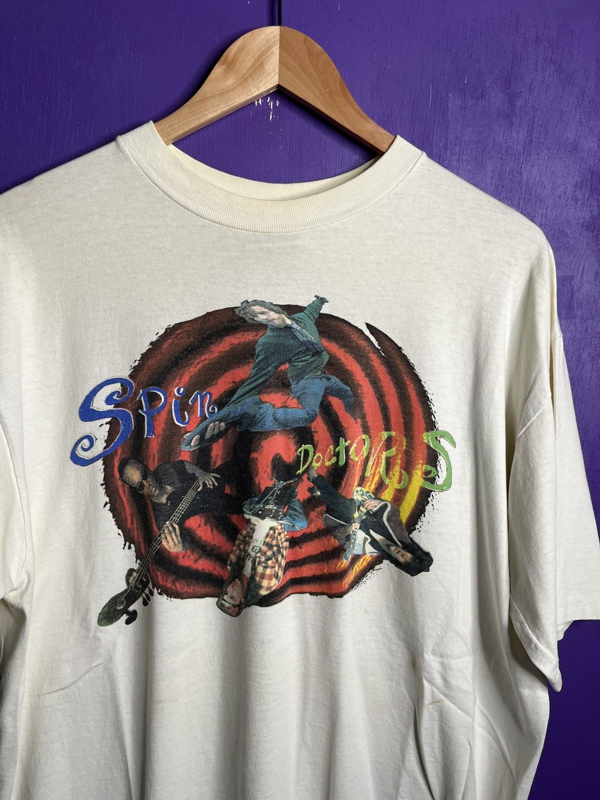 Band Tees × Vintage Vintage 1994 Spin Doctors world tour t-shirt Size US XL / EU 56 / 4 - 3 Thumbnail