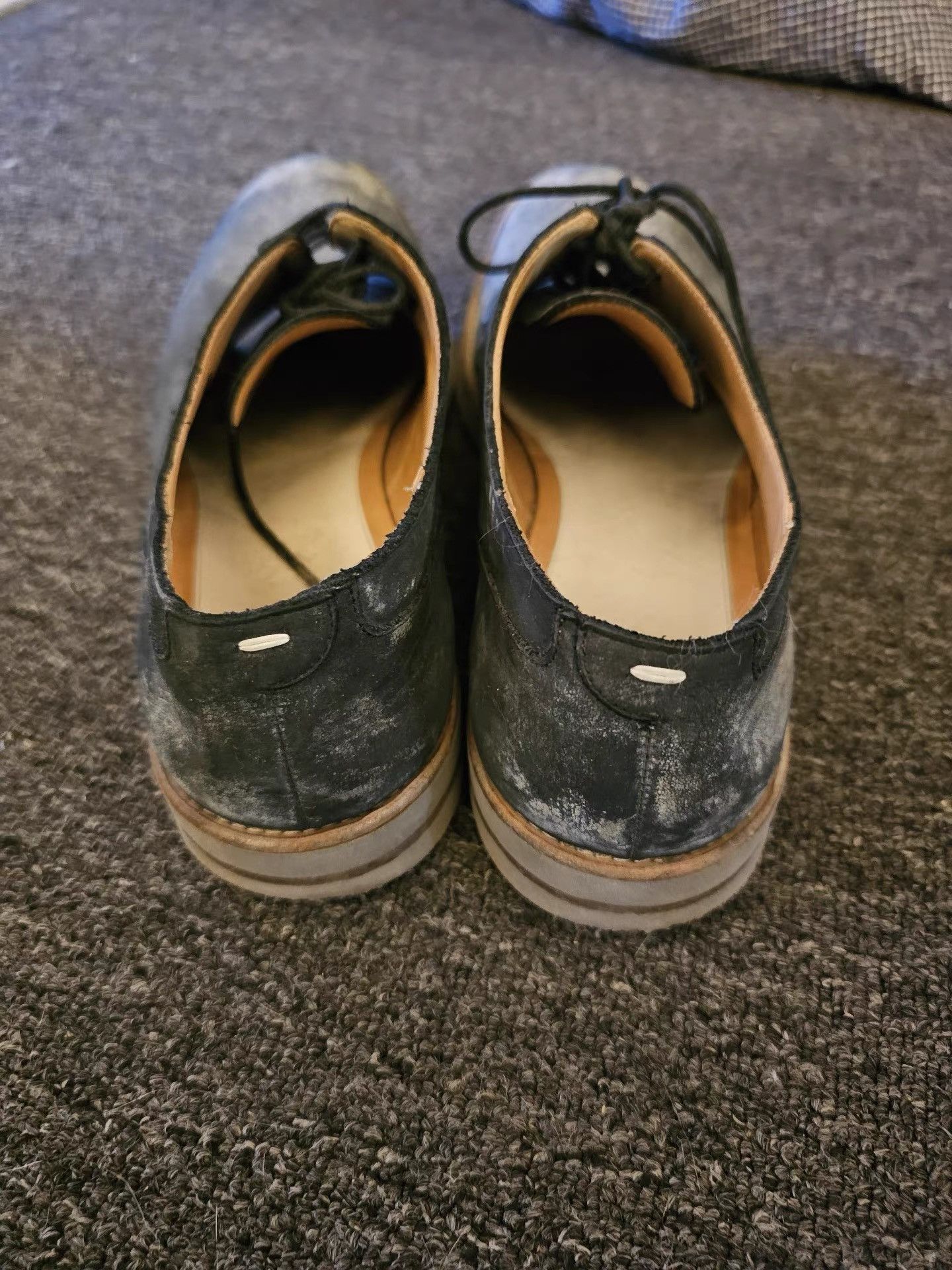 Maison Margiela Maison Margiela Distressed Soft Sole Leather Shoes K30 Size US 10 / EU 43 - 2 Thumbnail