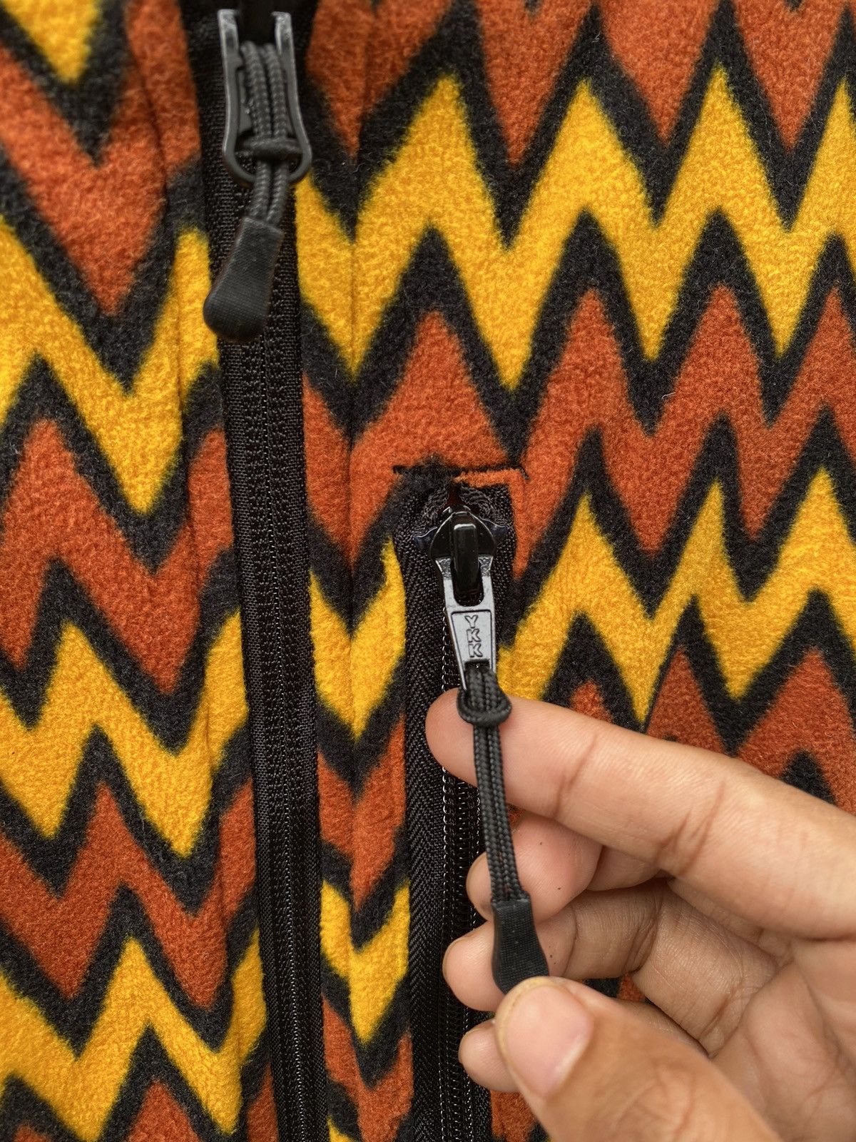 20471120 × Japanese Brand × Manastash 🔥MANASTASH Configuration Quilted Reversible Vest Size 38L - 12 Thumbnail