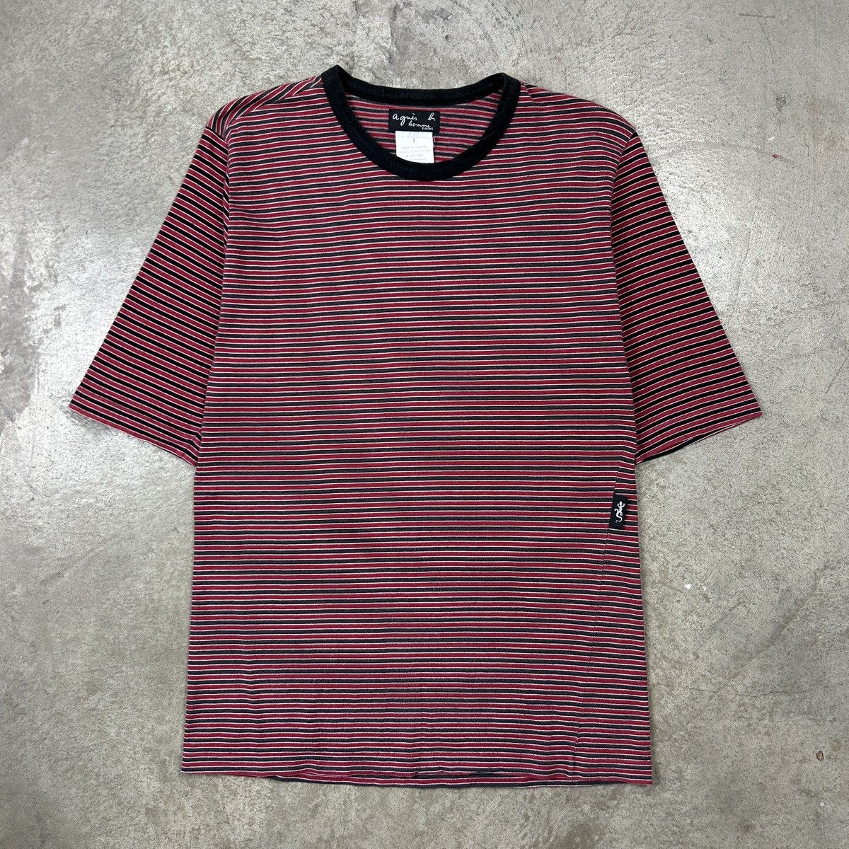 Vintage × agnes b. 1990s Agnes B - Gecko Tee Size US M / EU 48-50 / 2 - 11 Thumbnail