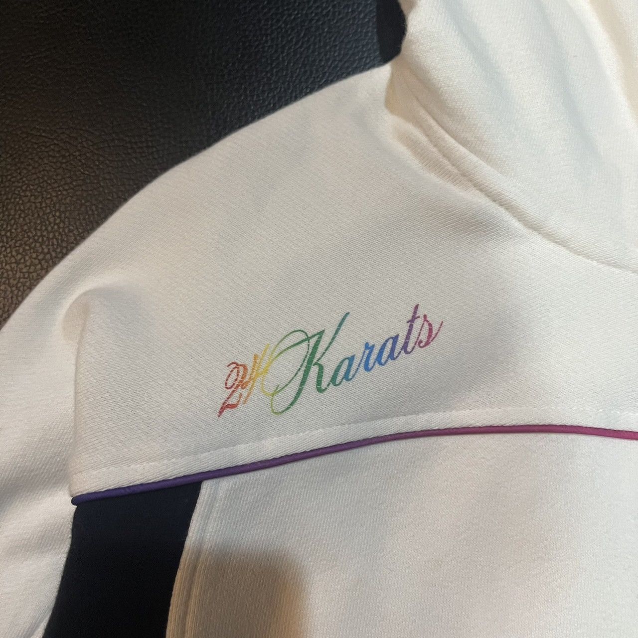 Japanese Brand 24karats zip up hoodie Size US L / EU 52-54 / 3 - 4 Thumbnail
