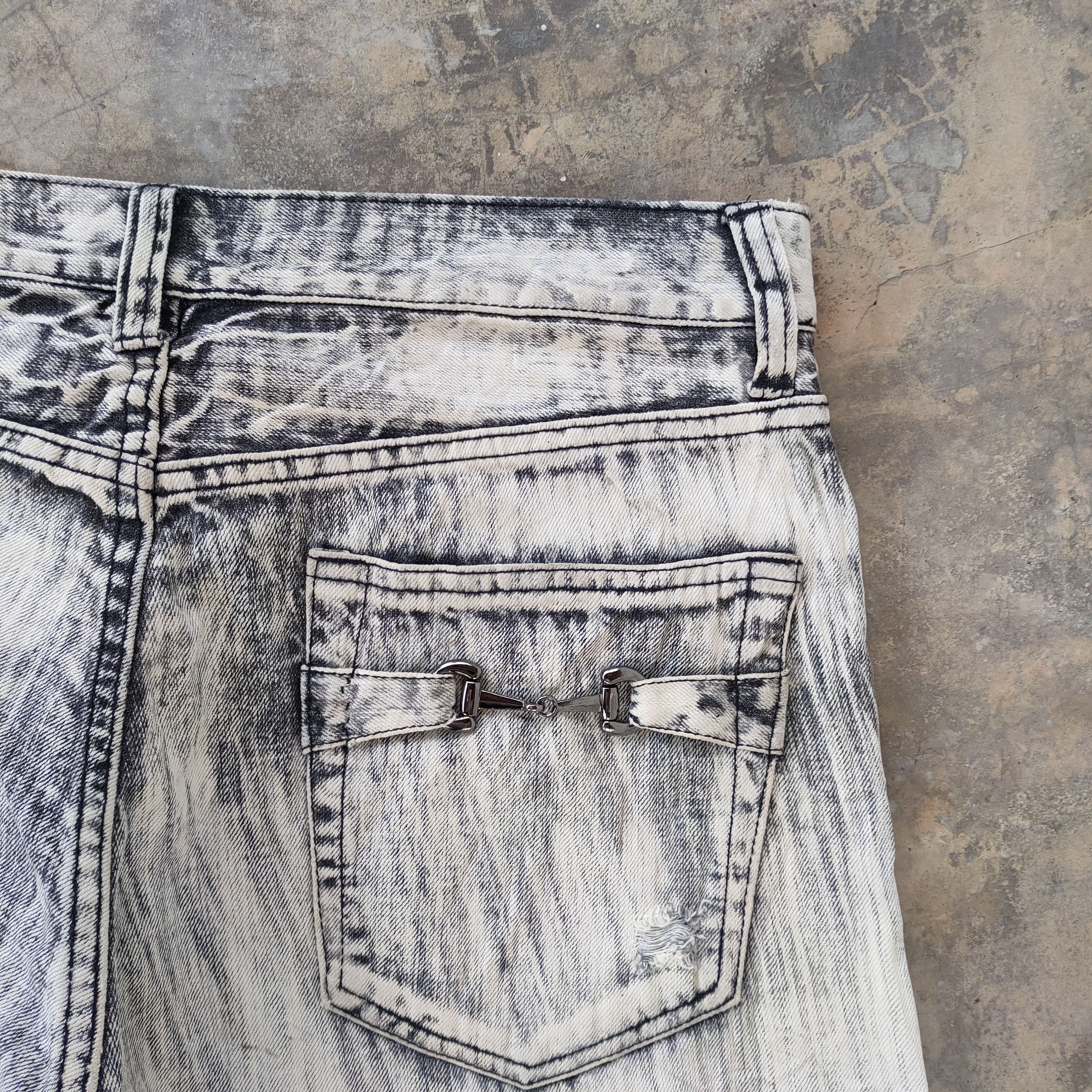 Japanese Brand W34 VINTAGE JAPANESE FADED DISTRESSED JEANS PANTS Size US 34 / EU 50 - 10 Thumbnail