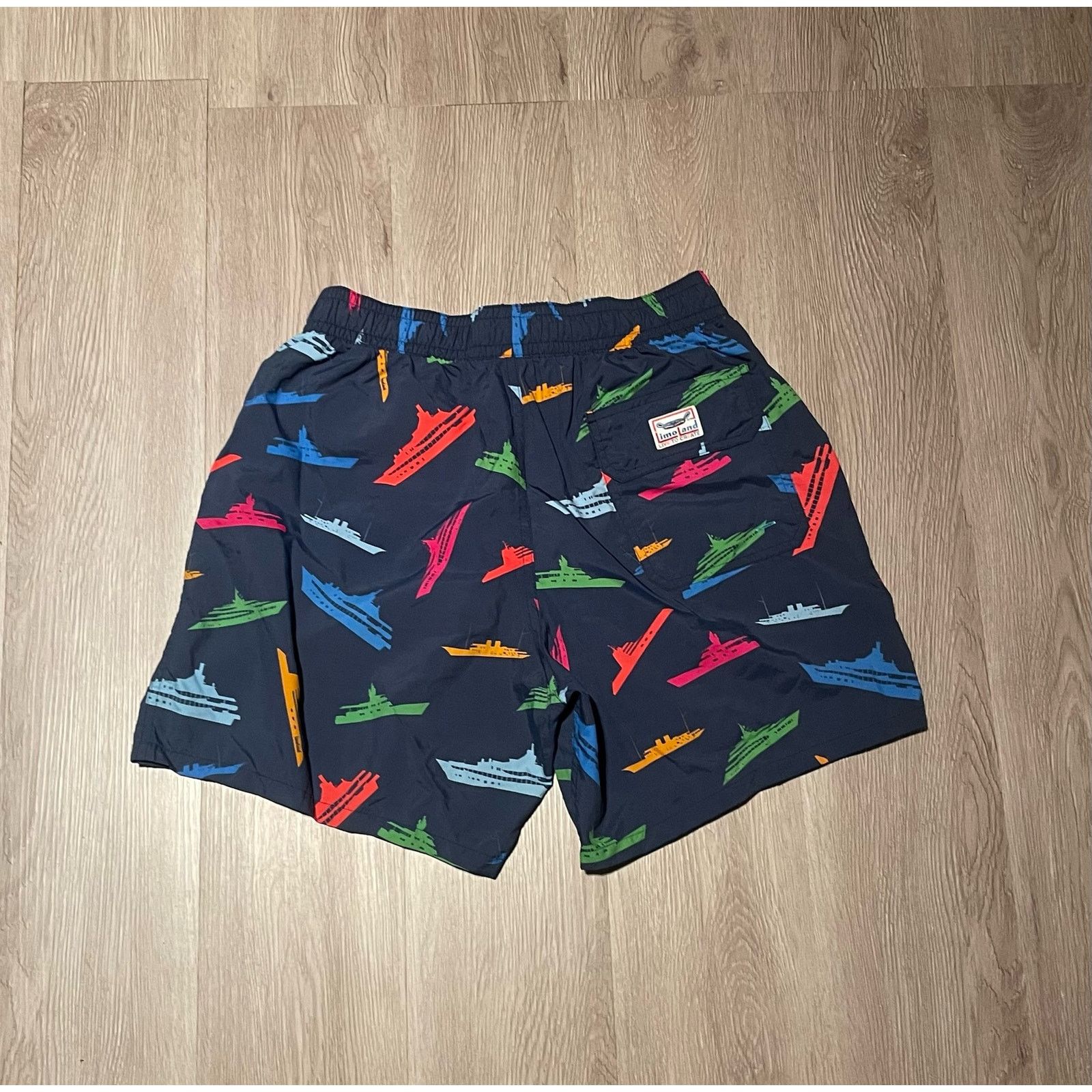 Other Limoland - Swim Trunks / Boats Camo / size L / multi color Size US 35 - 4 Thumbnail