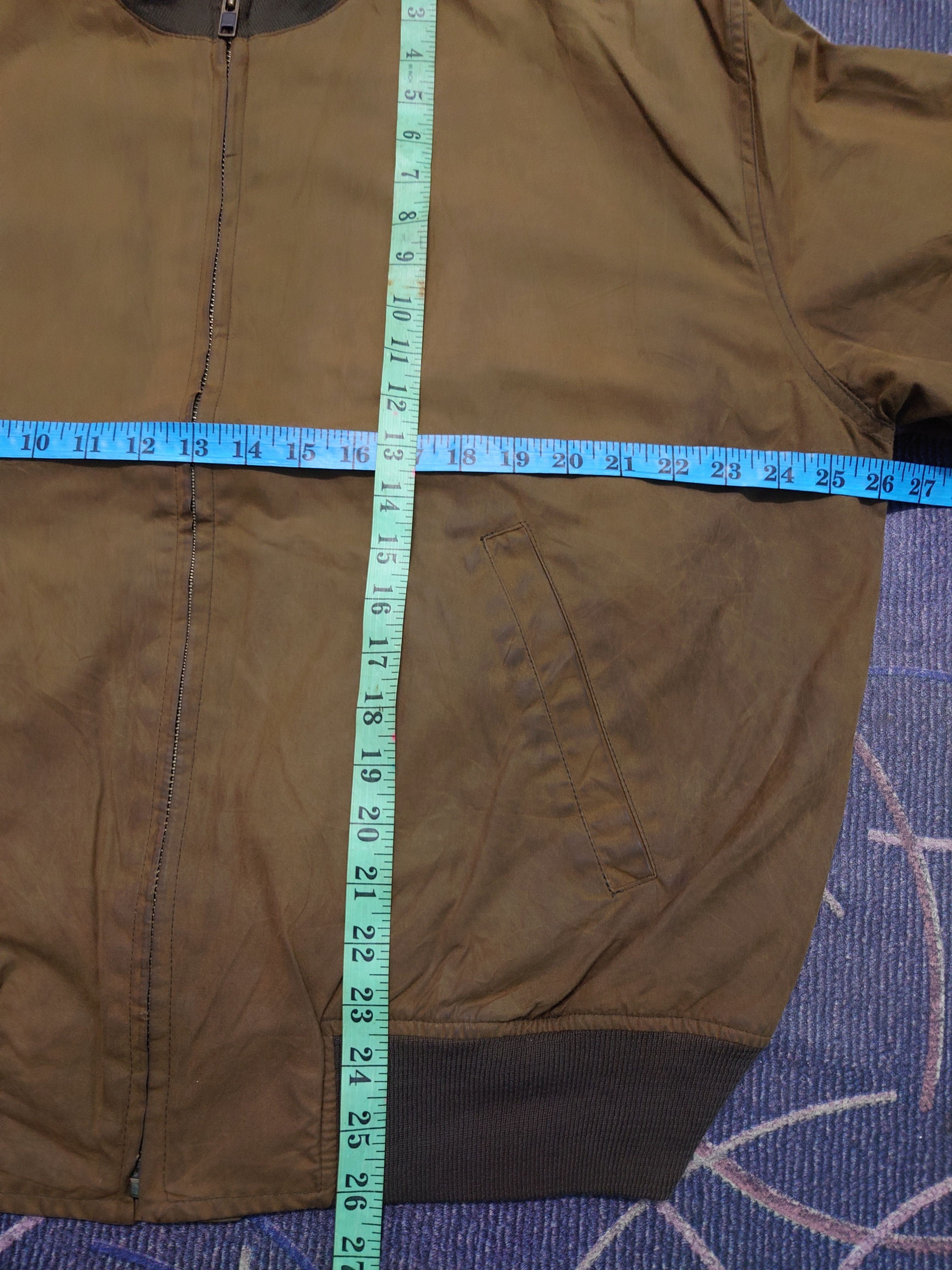 Polo Ralph Lauren Vintage 90s Polo RL Oiled Cotton Bomber Brown Plaid Lined Size US L / EU 52-54 / 3 - 7 Thumbnail
