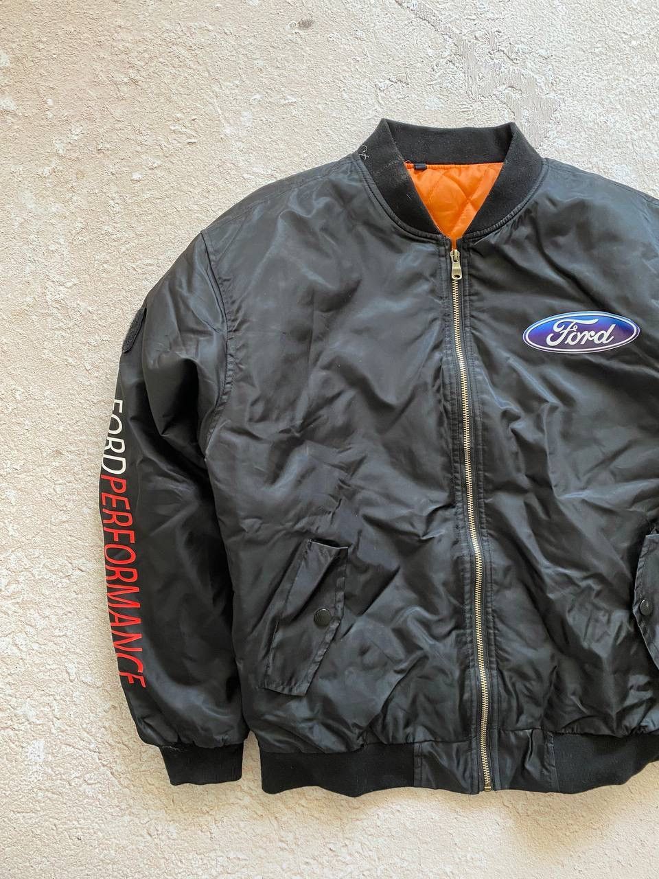 Vintage Racing Ma-1 Ford Motorsports Nascar distressed jacket Size US L / EU 52-54 / 3 - 5 Thumbnail
