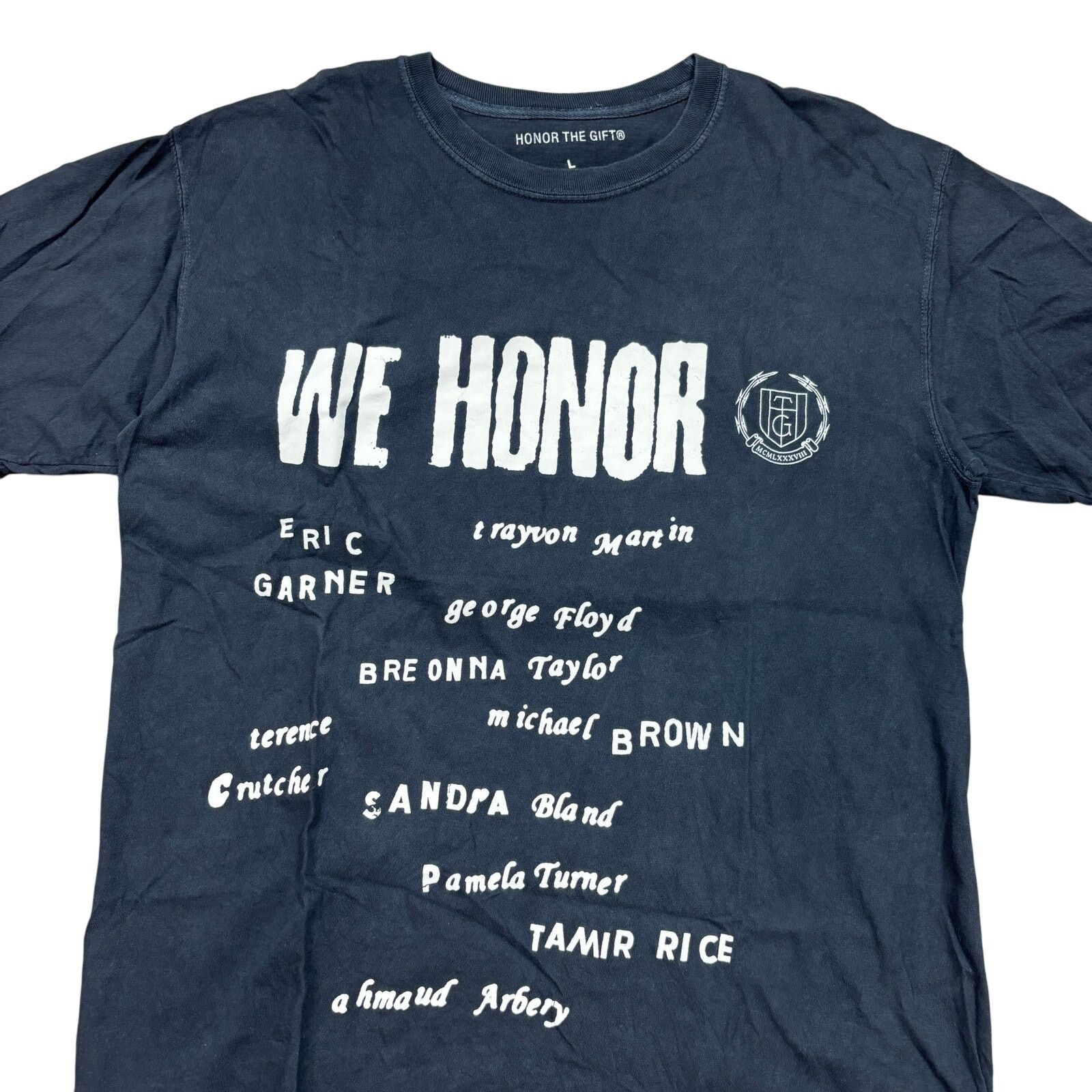 Honor the Gift Rare Honor The Gift Power 2 The People T Shirt Men's Large Size US L / EU 52-54 / 3 - 2 Thumbnail