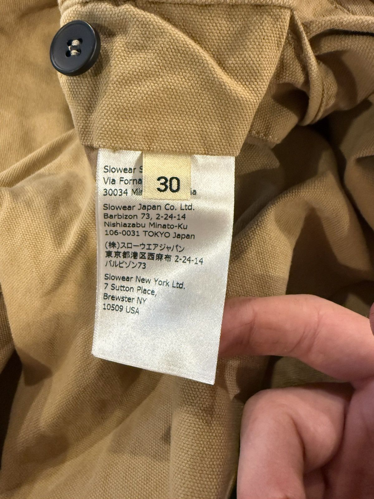 Facetasm × Incotex Beige Distressed Effect Pants Size US 30 / EU 46 - 8 Thumbnail
