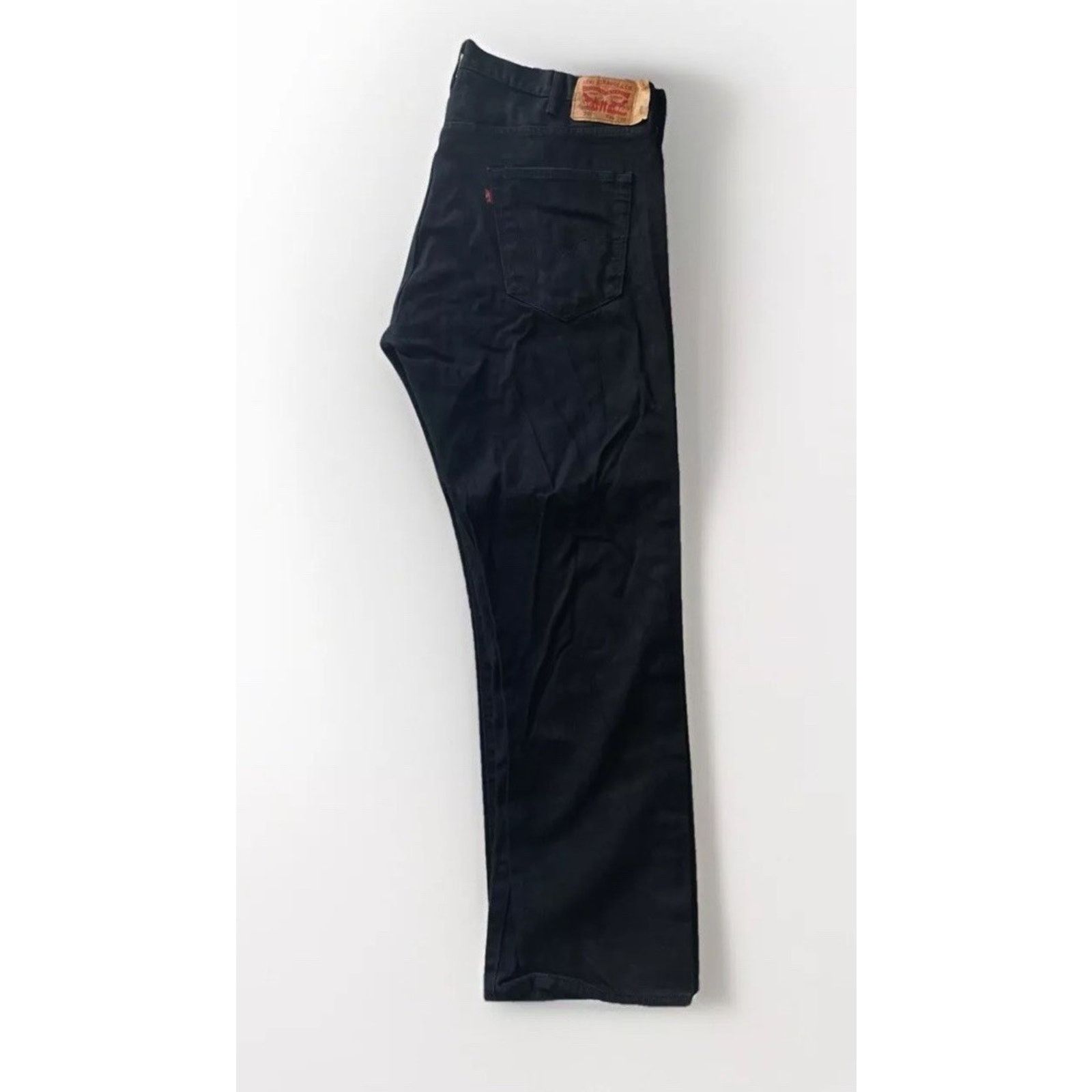 Levi's 2012 New Men's 44x32 Levi's 501 Button Fly Black Jeans Read Size US 44 / EU 60 - 1 Thumbnail