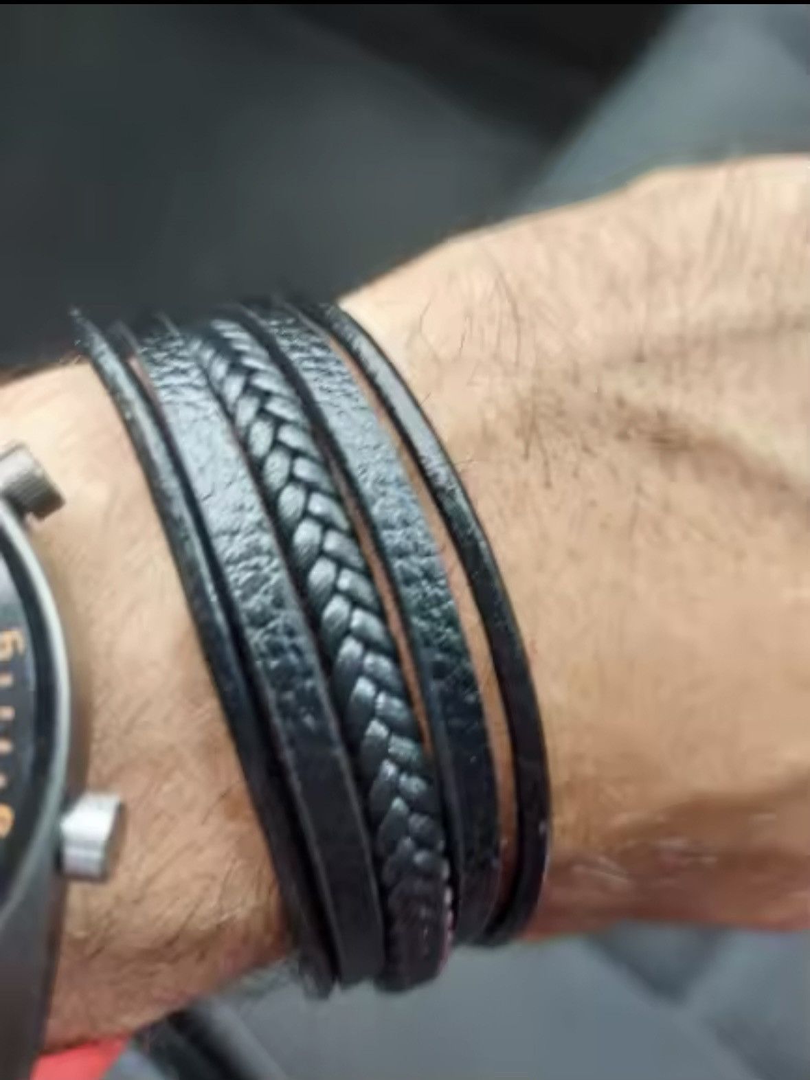 Other Black five layer symmetrical bracelet Size ONE SIZE - 4 Thumbnail