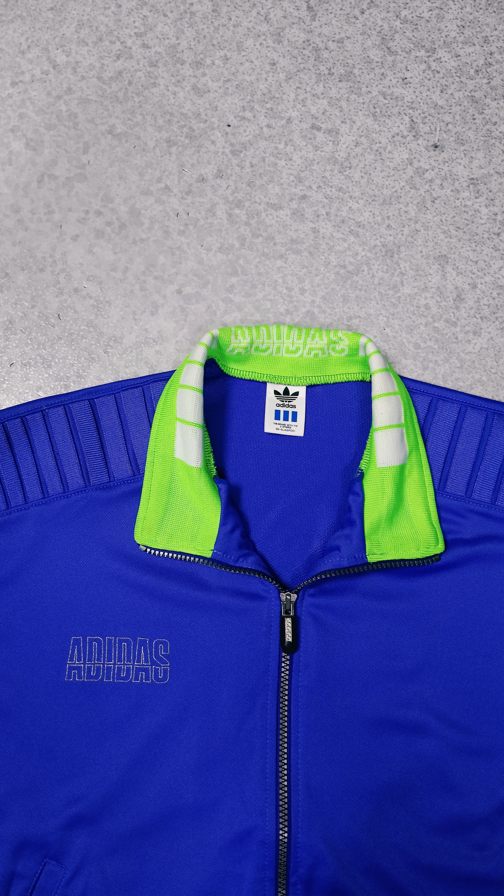 Adidas Rare Vintage Adidas x Descente Track Top Sweater Size US L / EU 52-54 / 3 - 4 Thumbnail