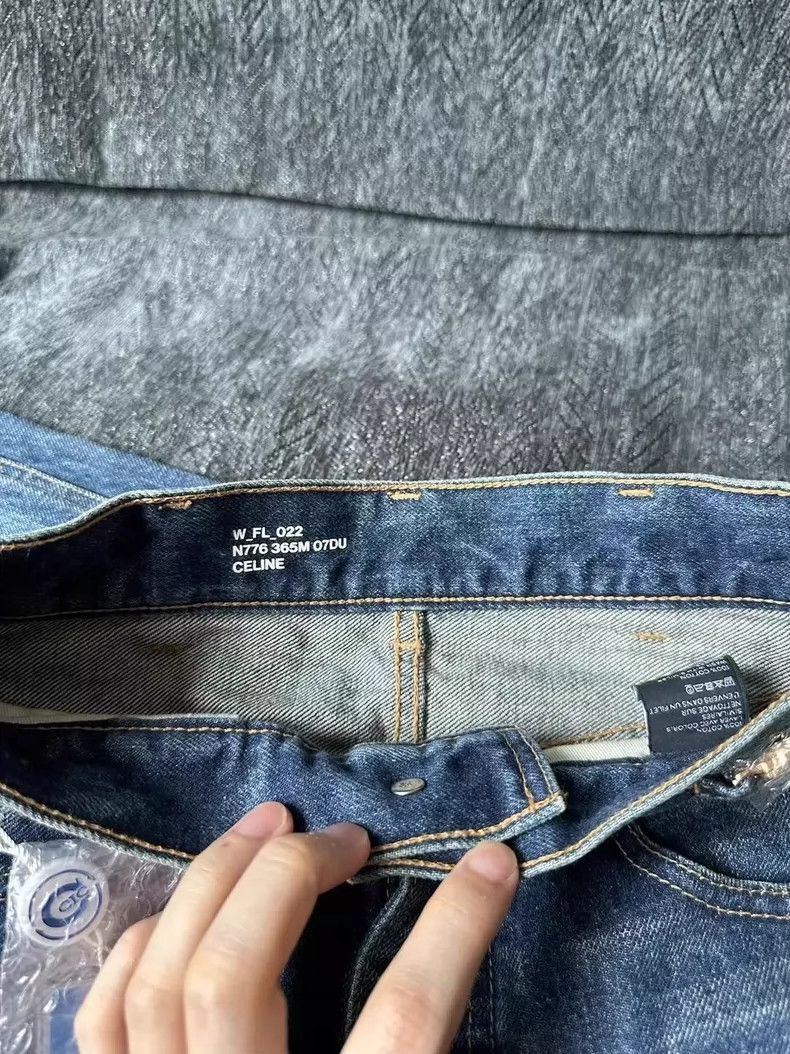 Celine Celine Jane Chains Denim Pants Size US 26 / EU 42 - 3 Thumbnail