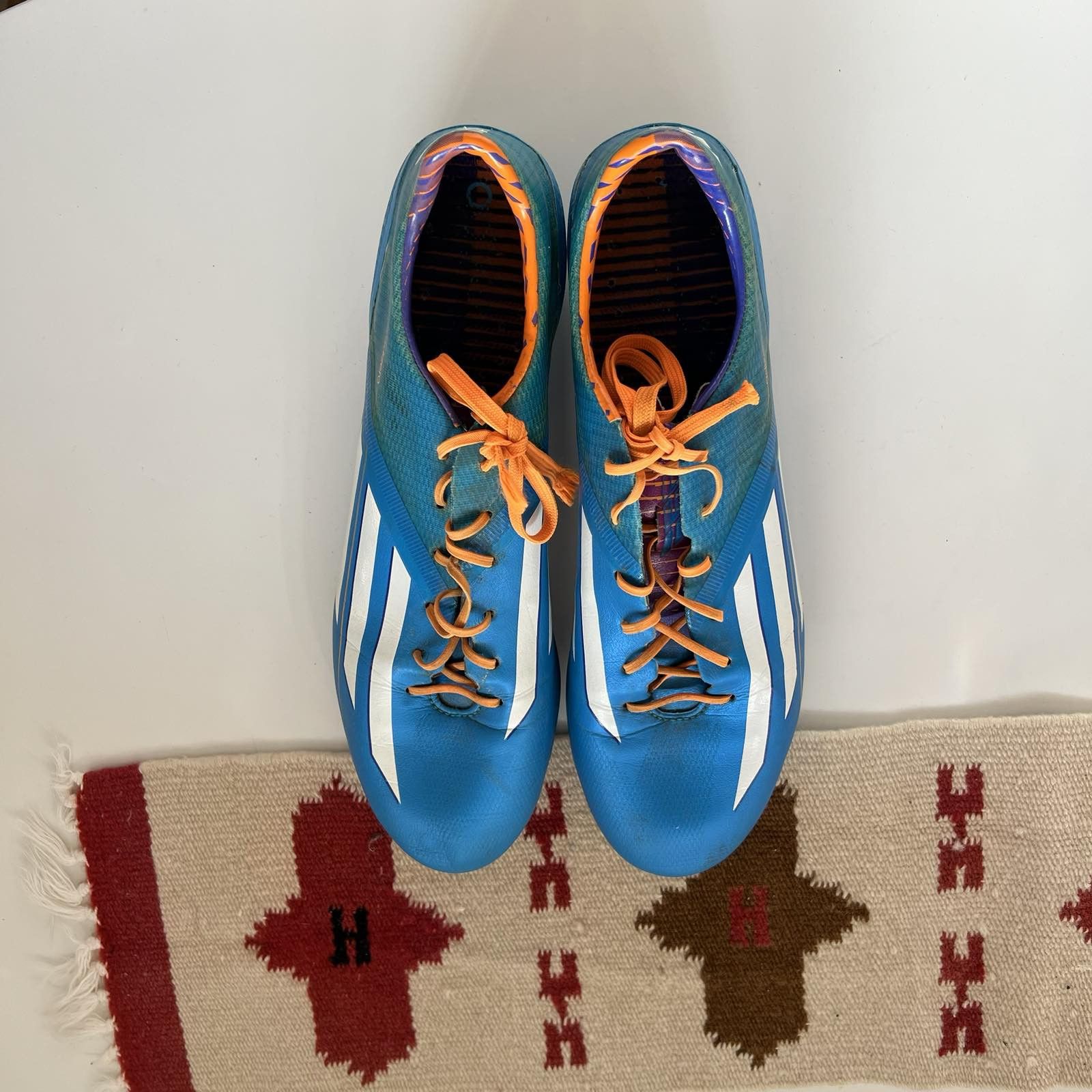 Adidas Adidas F50 Adizero FG Football Boots Sz 44 Size US 10.5 / EU 43-44 - 4 Thumbnail