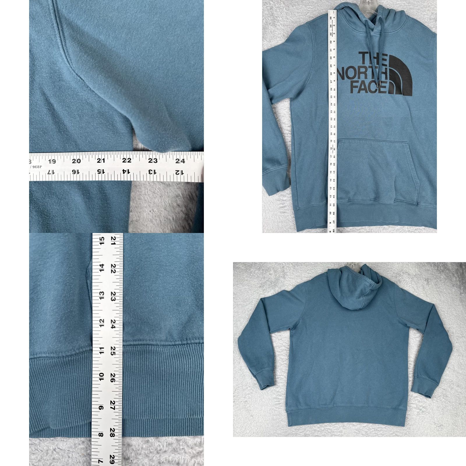 The North Face The North Face Hoodie Mens Large Blue Half Dome Logo Pullover Sweatshirt Jersey Size US L / EU 52-54 / 3 - 8 Thumbnail