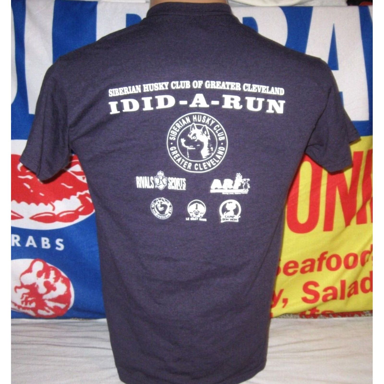 Gildan Siberian Husky Club IDID-A-RUN 2024 T Shirt CLEVELAND 5K MARATHON Men's Medium Size US M / EU 48-50 / 2 - 4 Thumbnail