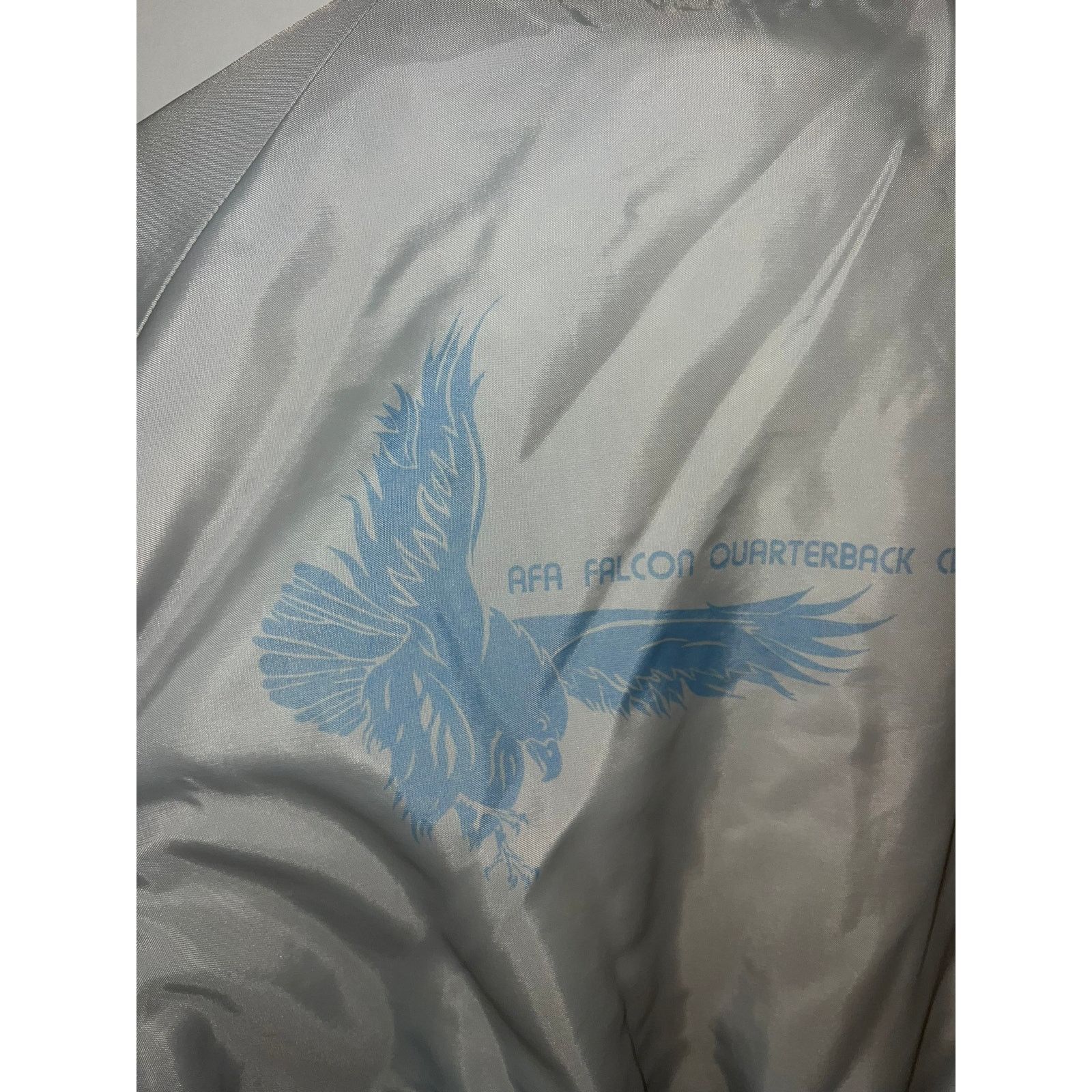 Vintage Vintage Air Force Bomber Jacket Falcon Quarterback AFA 80s L Size US L / EU 52-54 / 3 - 12 Thumbnail