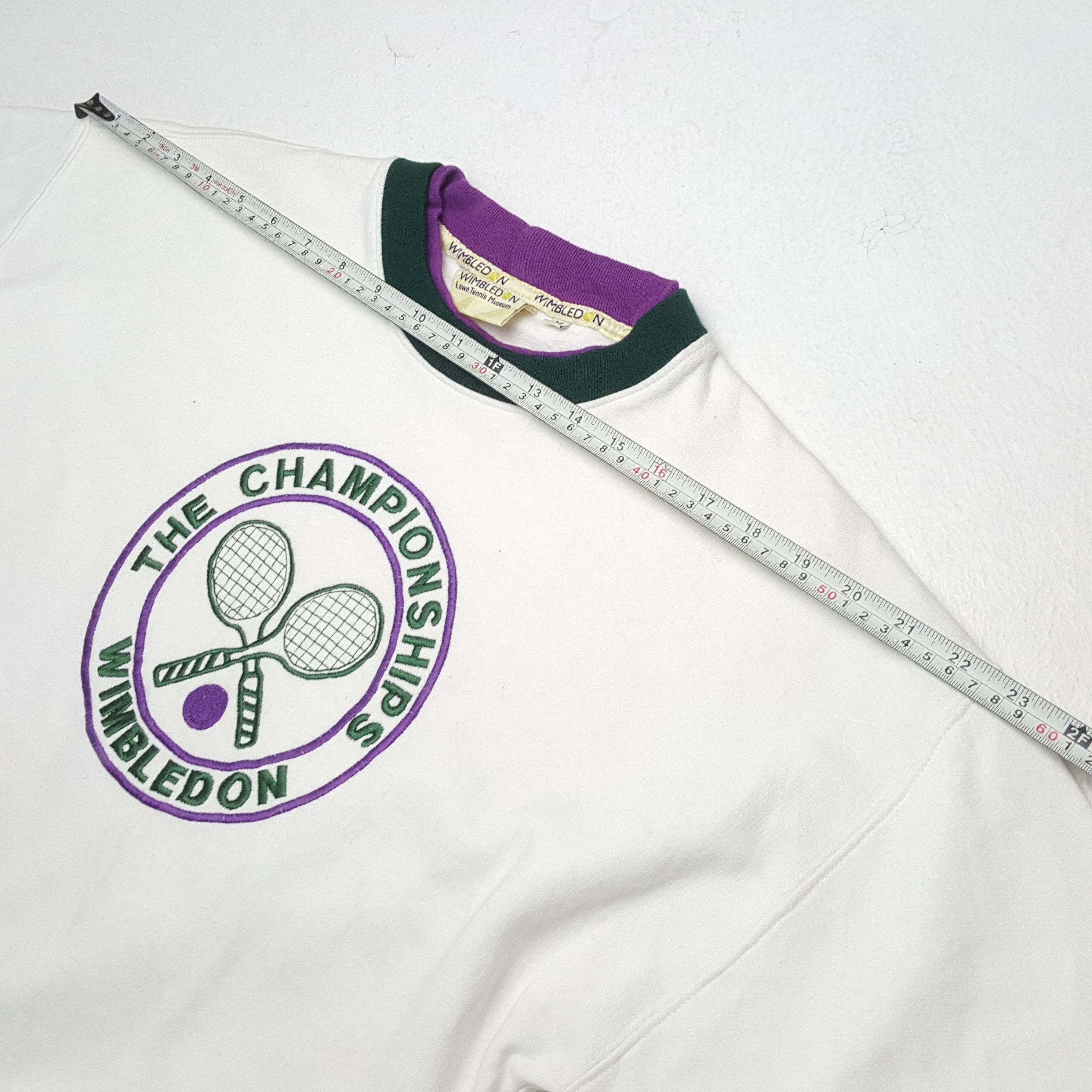 Vintage Vintage 90's THE CHAMPIONSHIPS WEMBLEDON Promo Sweatshirts Size US M / EU 48-50 / 2 - 8 Thumbnail