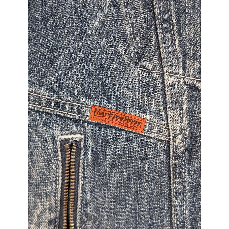 Martine Rose o1rshd1 Denim Jacket in Blue Size US L / EU 52-54 / 3 - 11 Thumbnail