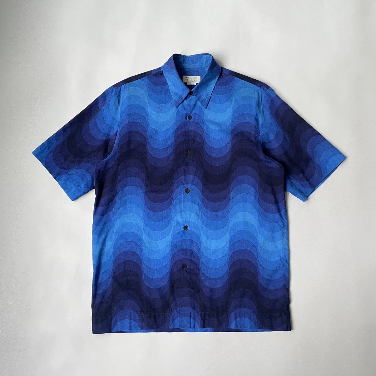 Dries Van Noten S/S 19 'Verner Panton' Swirl Print Shirt | Grailed