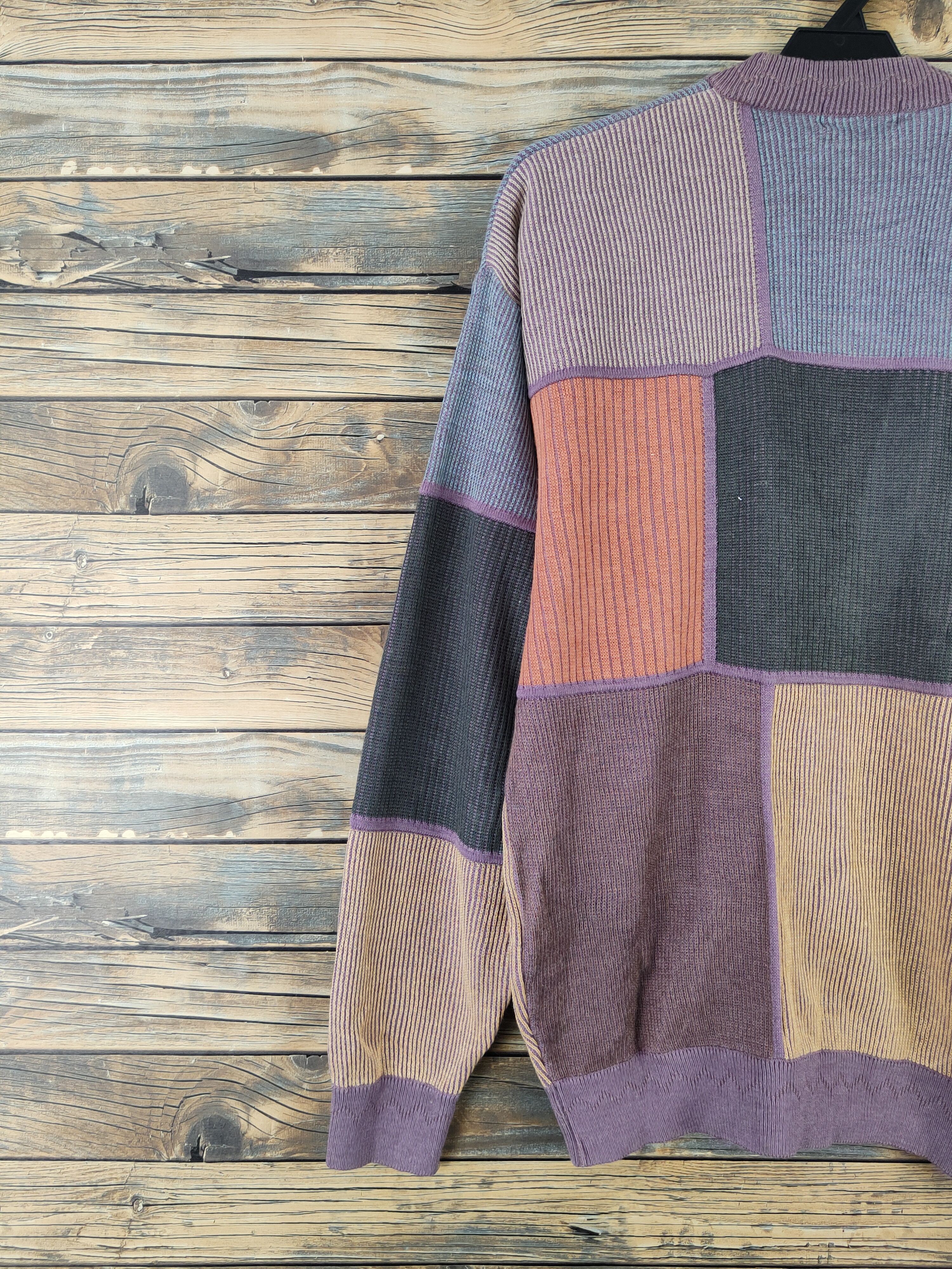 Japanese Brand Paco Rabanne Purple Knitwear Cardigan #W2243 Size US L / EU 52-54 / 3 - 9 Thumbnail