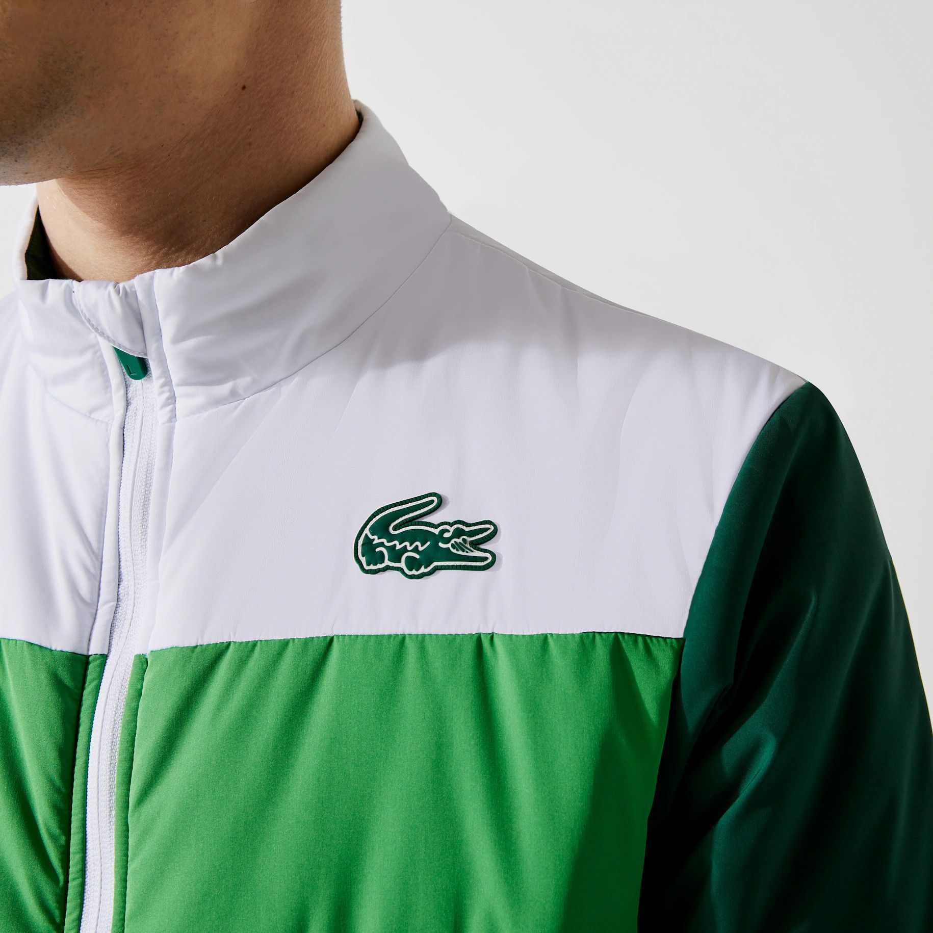 Lacoste Lacoste Men's Quilted Water-Resistant Jacket Size US L / EU 52-54 / 3 - 4 Thumbnail