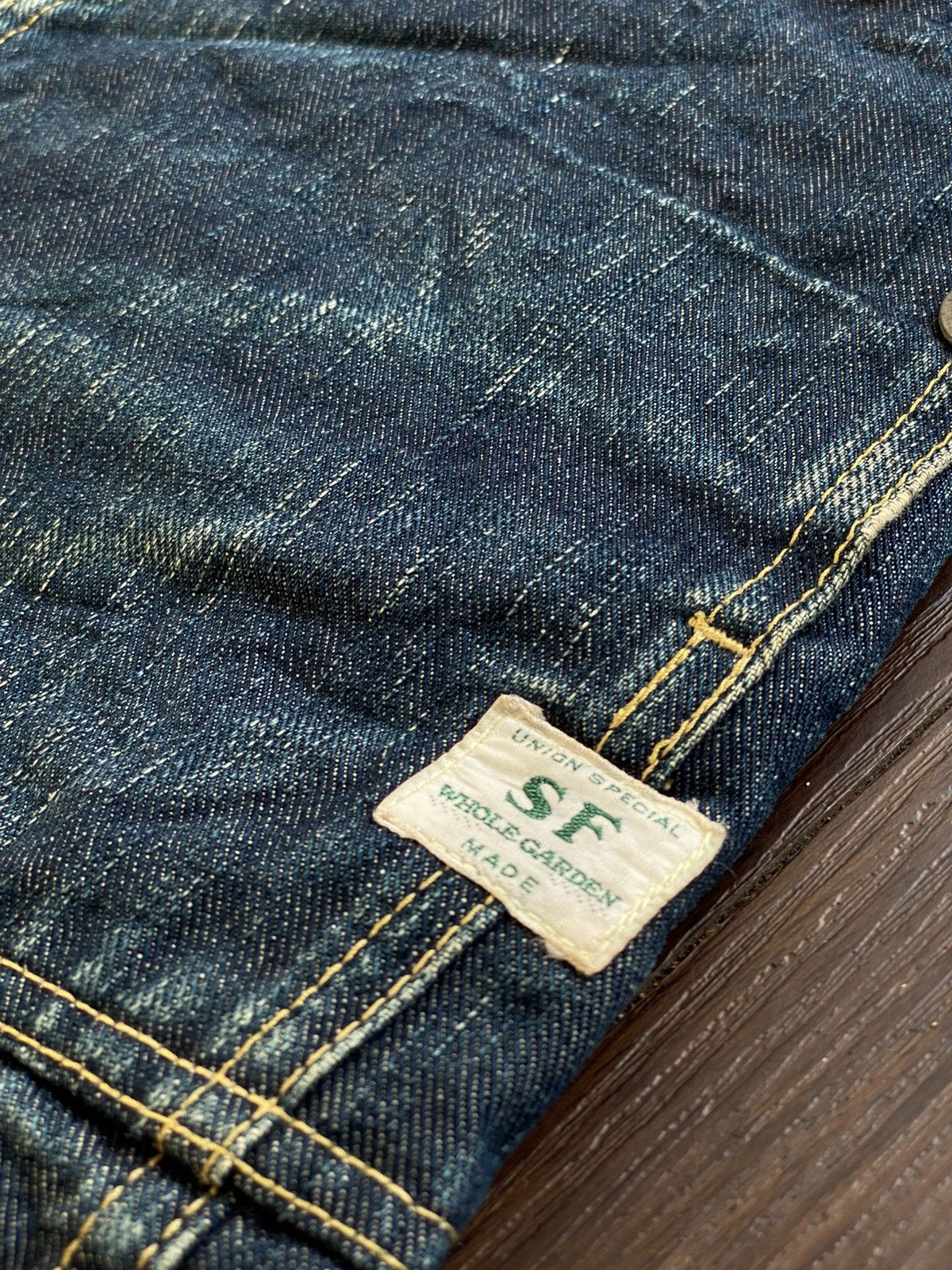 Sassafras SASSAFARAS FALL LEAF SPARAY GARDENERS DENIM 13.05oz Size US 30 / EU 46 - 9 Thumbnail