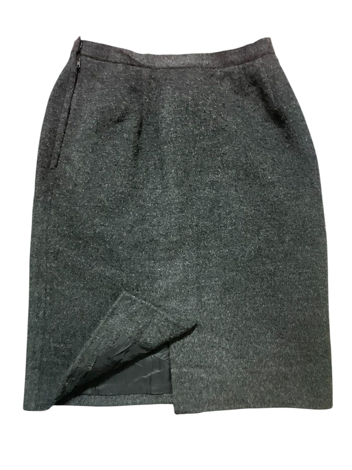 Vintage × Yves Saint Laurent Vintage Luxury YvesSaintLauren Wool Skirts Size 36" / US 14 / IT 50 - 2 Thumbnail
