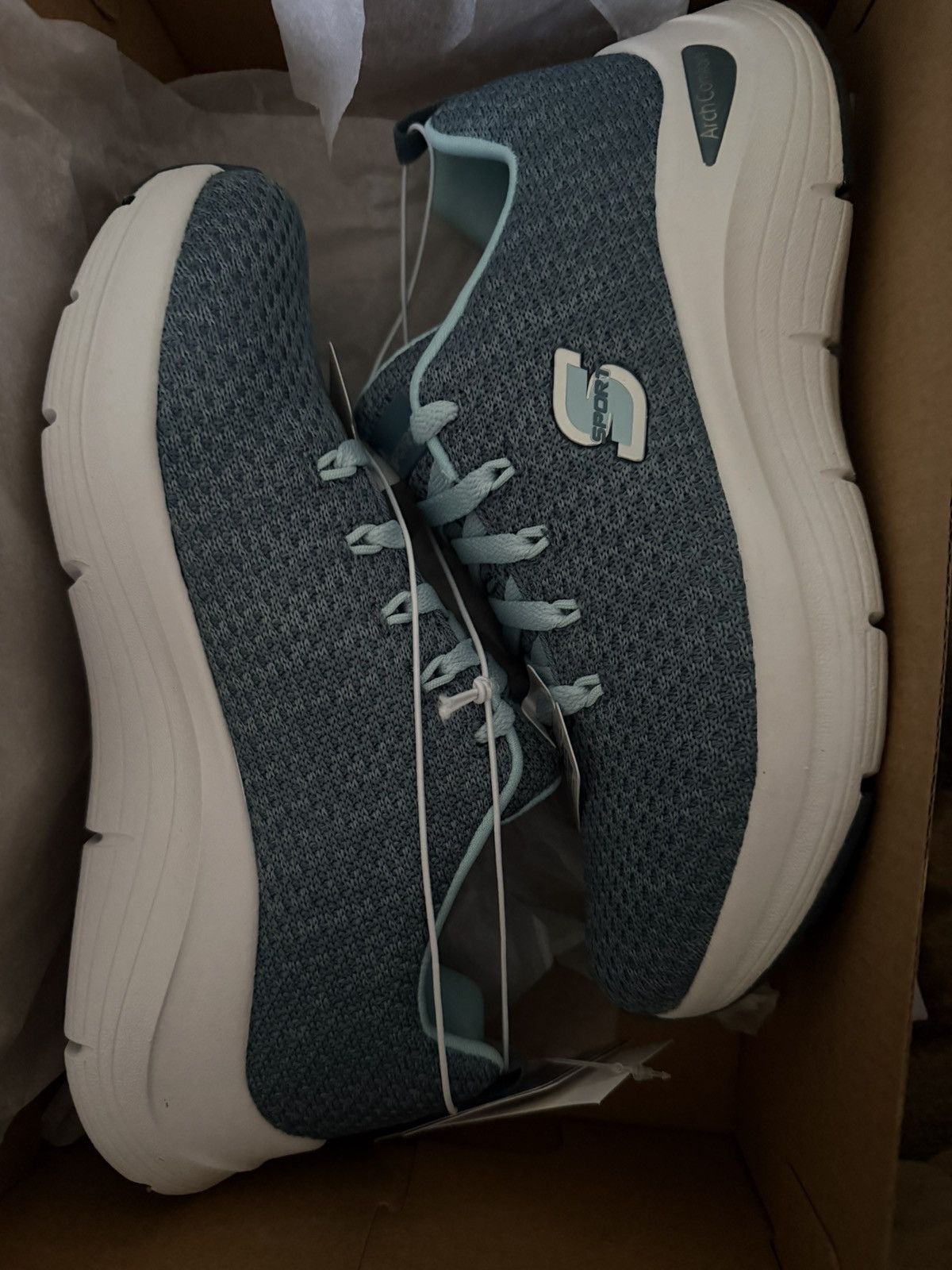 SKECHERS S Sport by SKECHERS (Kamryn Blue) Size US 6 / IT 36 - 1 Thumbnail