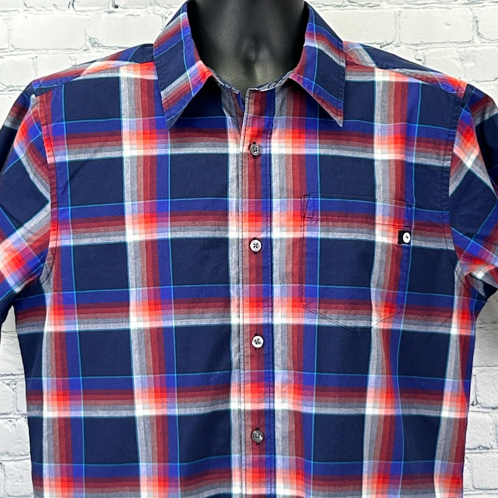 Marmot Marmot Button Front Shirt Blue Plaid Shilla Peru Inspired M Size US M / EU 48-50 / 2 - 1 Thumbnail