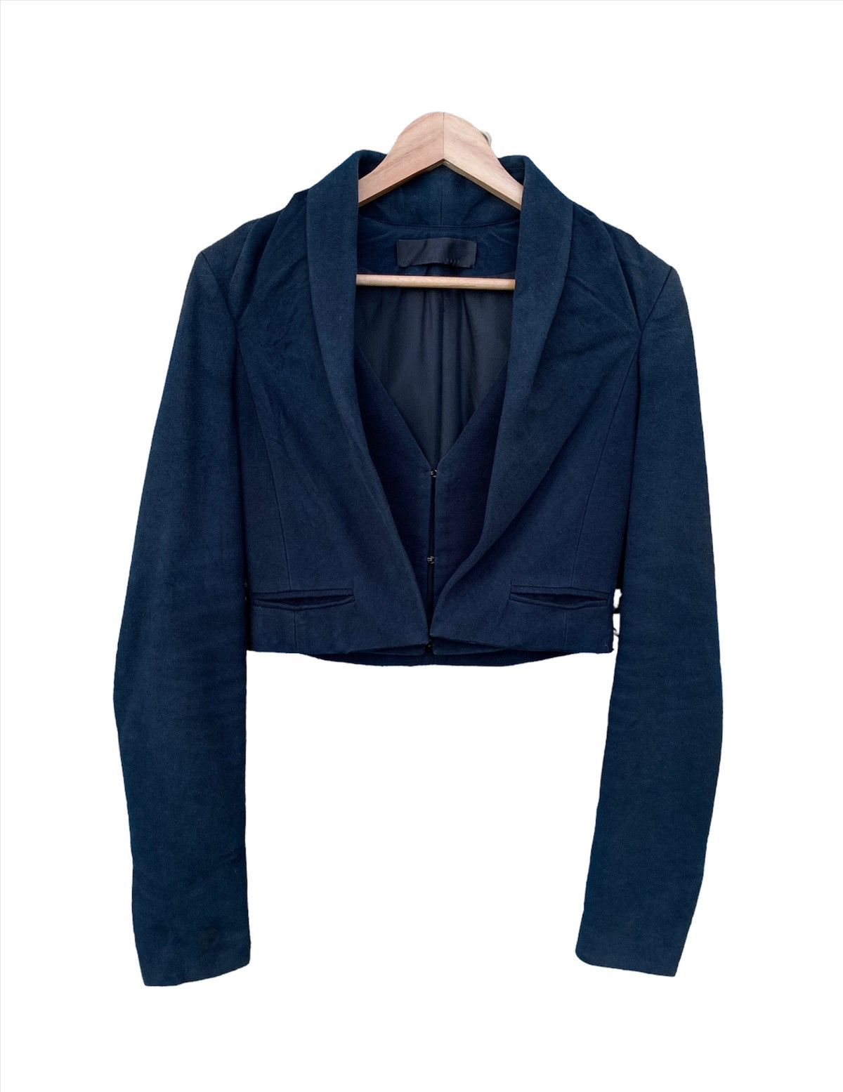 Haider Ackermann × Vintage Haider Ackermann Crop Jacket Size XS / US 0-2 / IT 36-38 - 1 Thumbnail