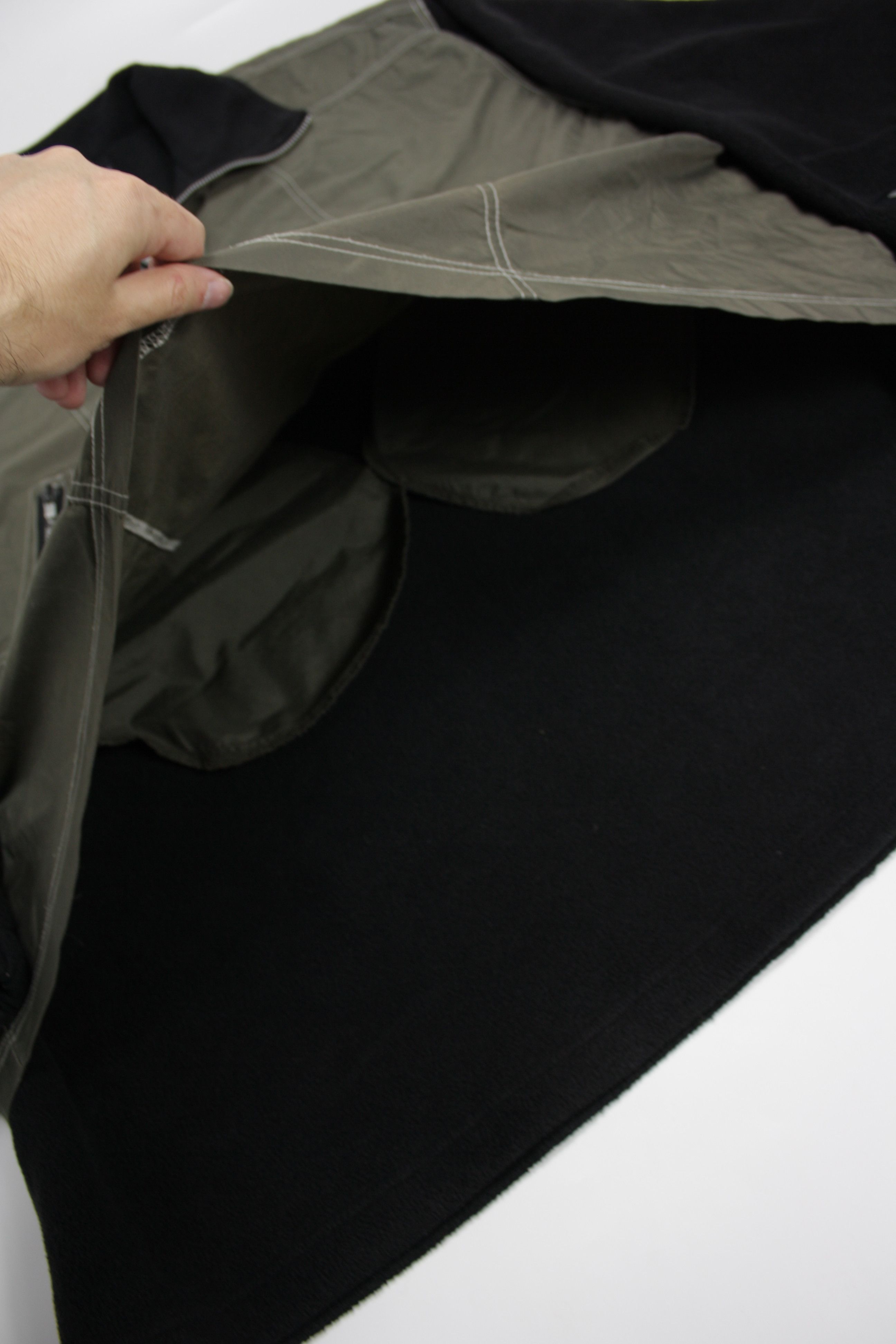 Japanese Brand × Vintage Killer Loop Y2K Vintage Fleece & Nylon Anorak Jacket Size US L / EU 52-54 / 3 - 7 Thumbnail