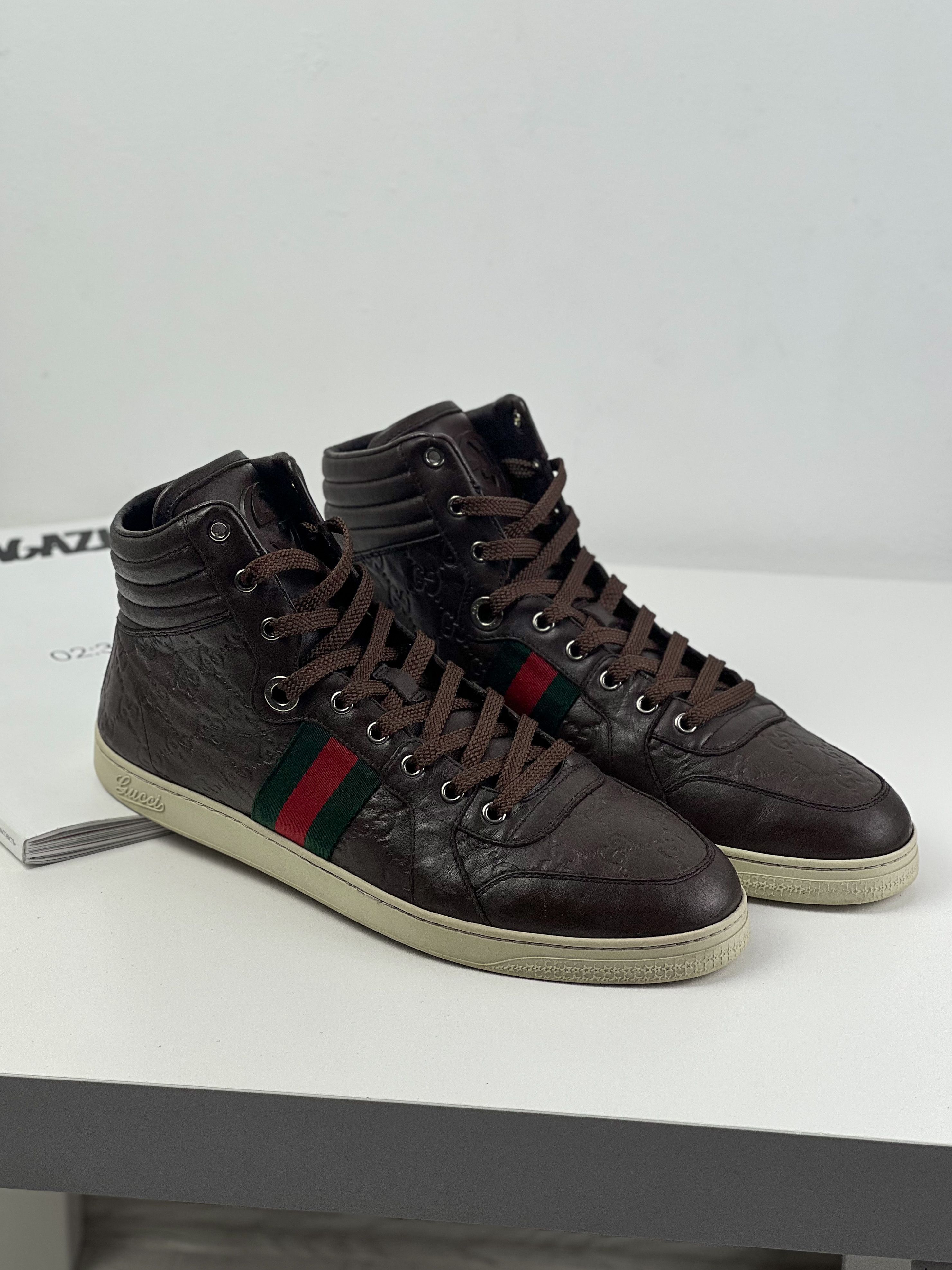 Gucci GUCCI leather shoes Size US 11.5 / EU 44-45 - 1 Thumbnail