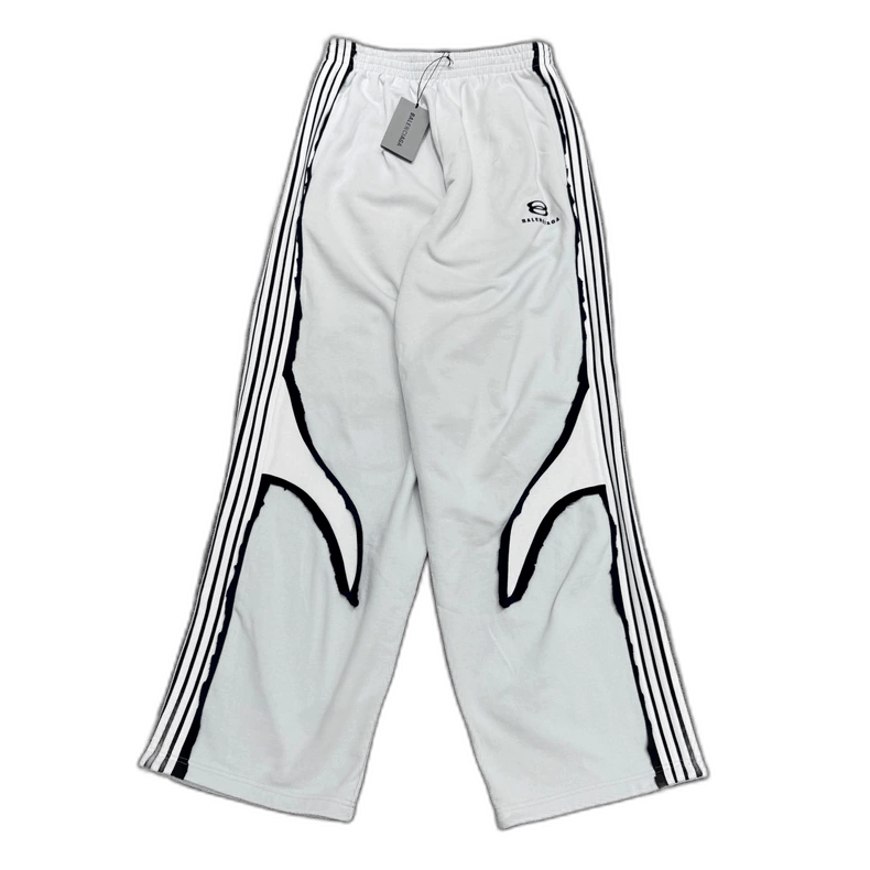 Balenciaga Balenciaga double ring embroidery track pants Size US 26 / EU 42 - 1 Thumbnail