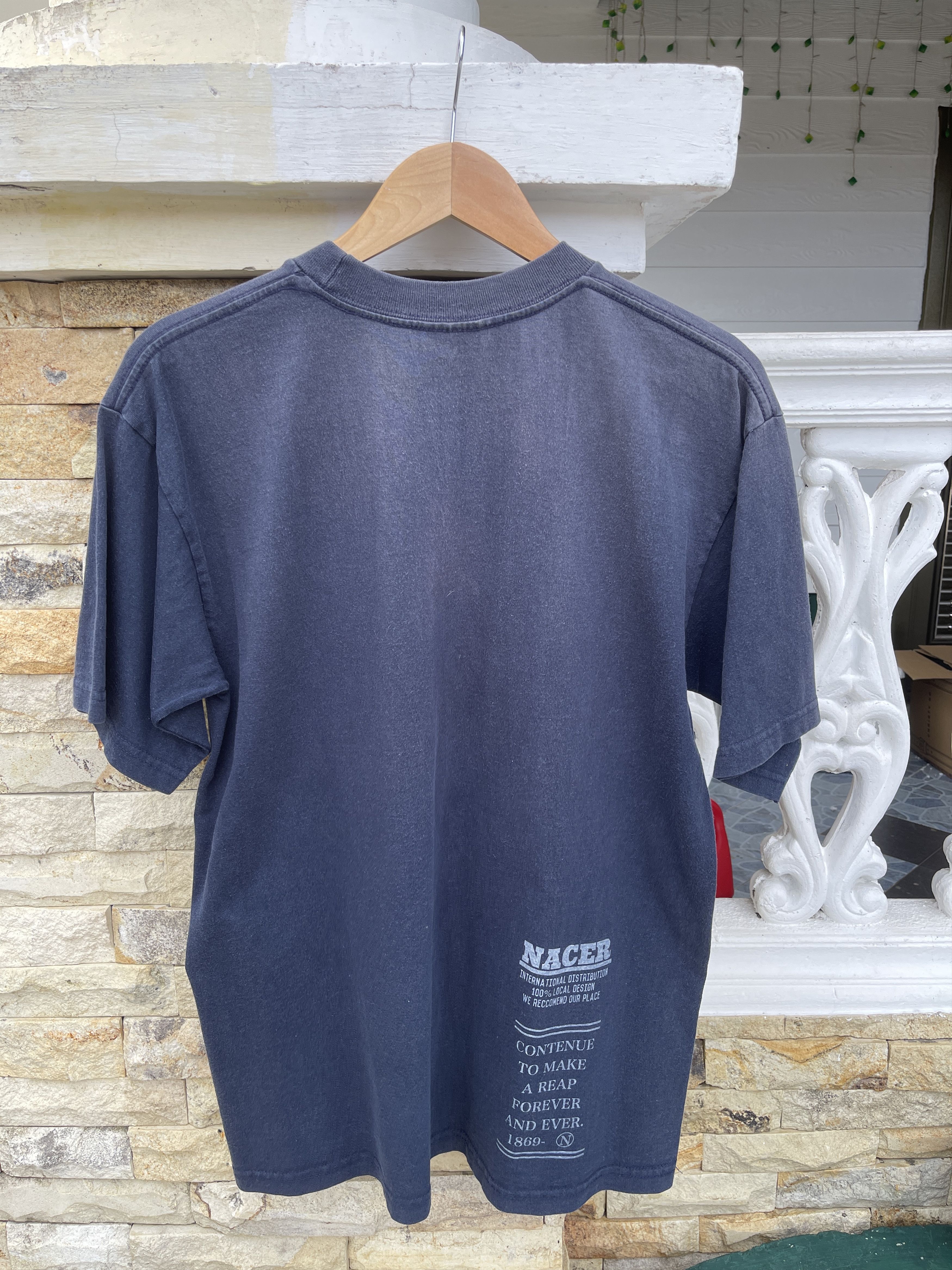Vintage Last Drop🔥Rare🔥Vintage NACER Sun Faded Tee Size US L / EU 52-54 / 3 - 3 Thumbnail