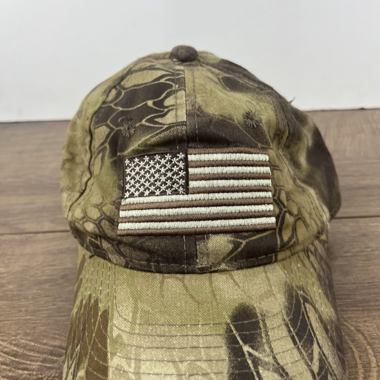Other USA Flag Hat Camo USA Adjustable Hat Camo Adjustable Hat Gre Size ONE SIZE - 6 Thumbnail
